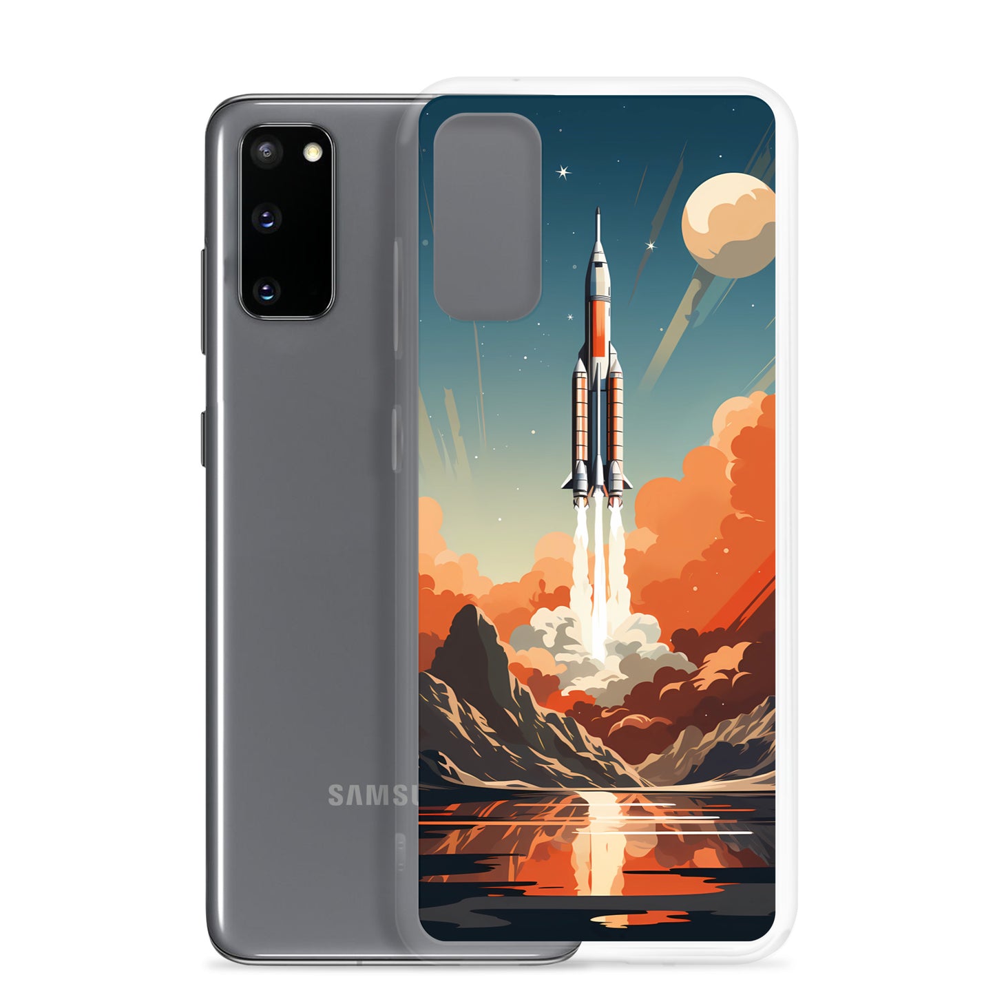 Samsung Case - Retro Rocket