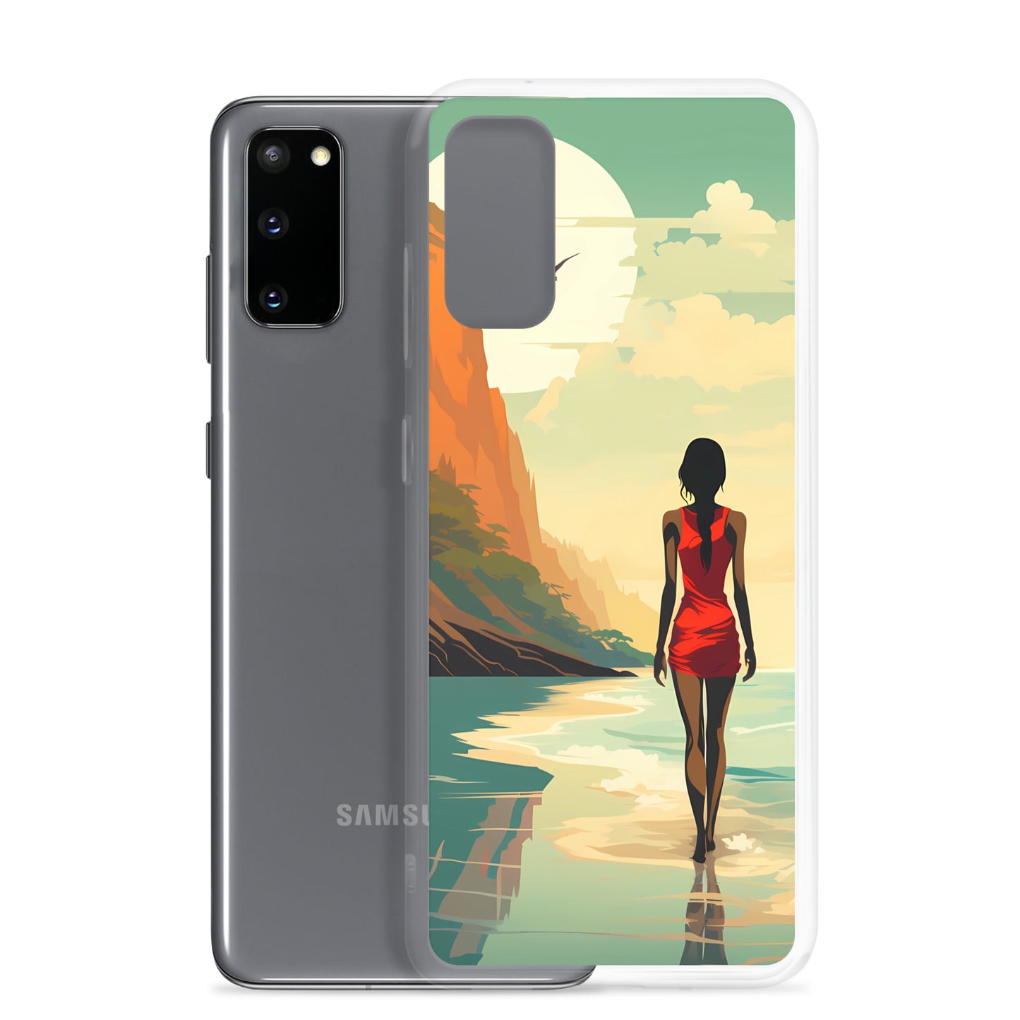 Samsung Case - Minimalist Beach Beauty