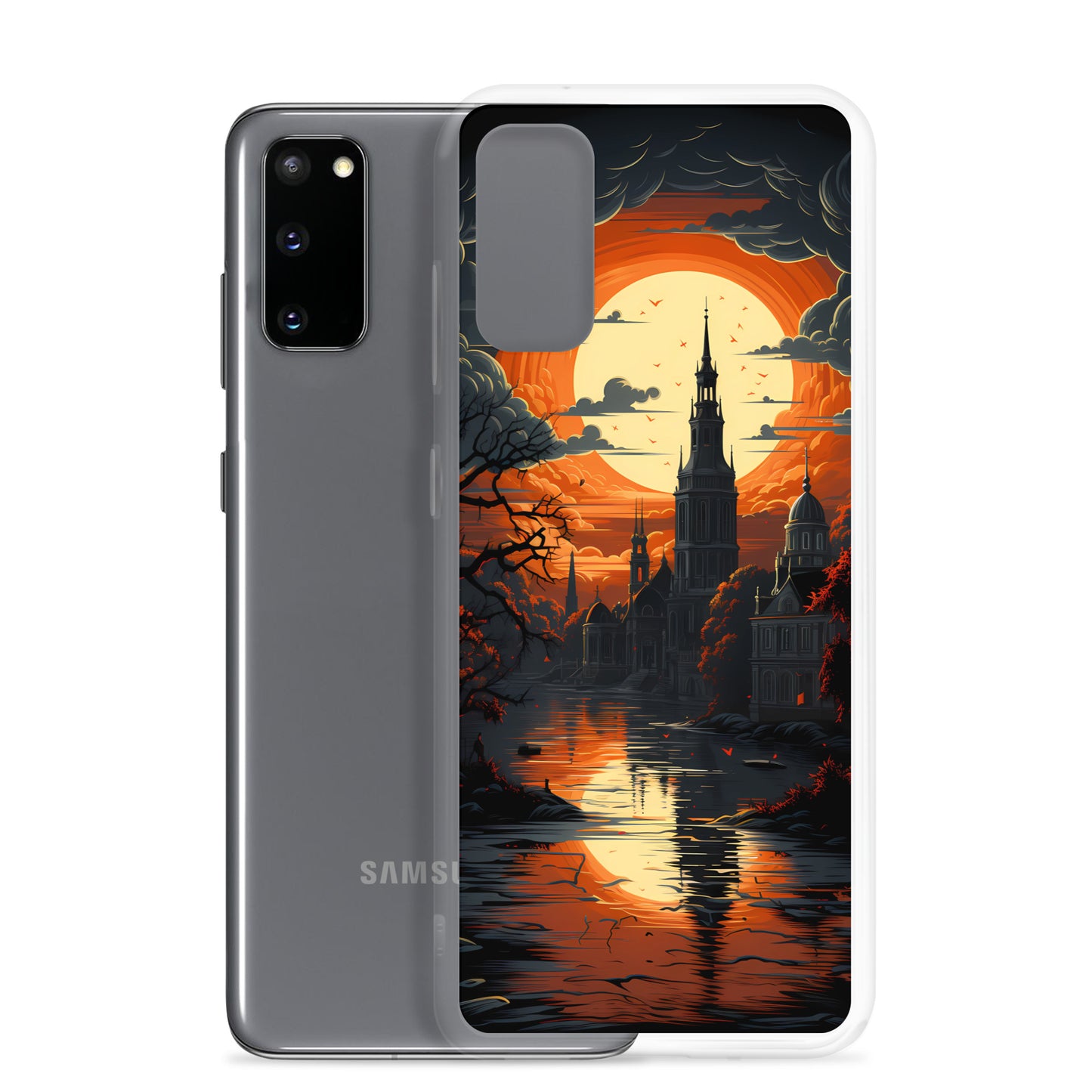 Samsung Case - Dark Amsterdam in Amber