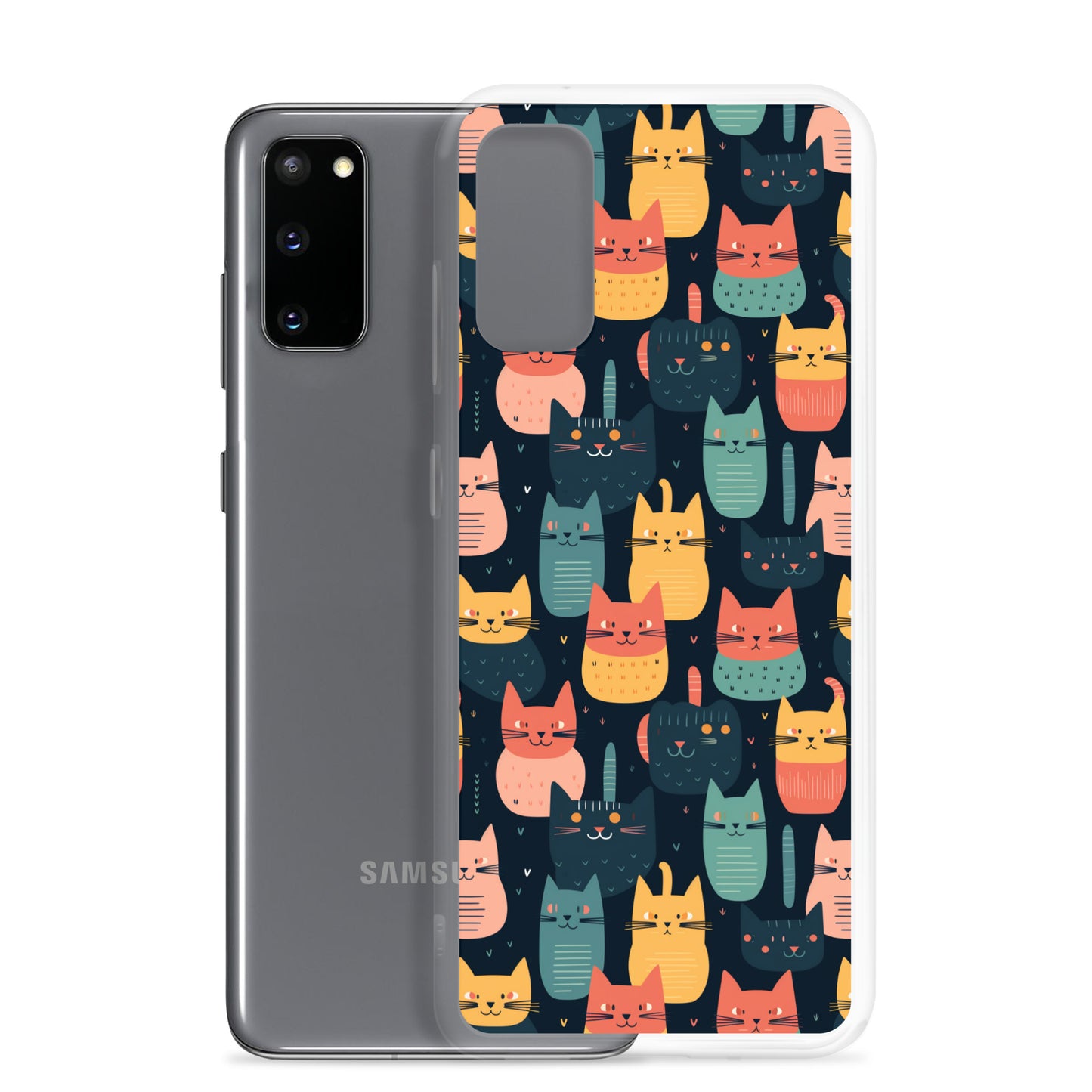 Samsung Case - Abstract Cats