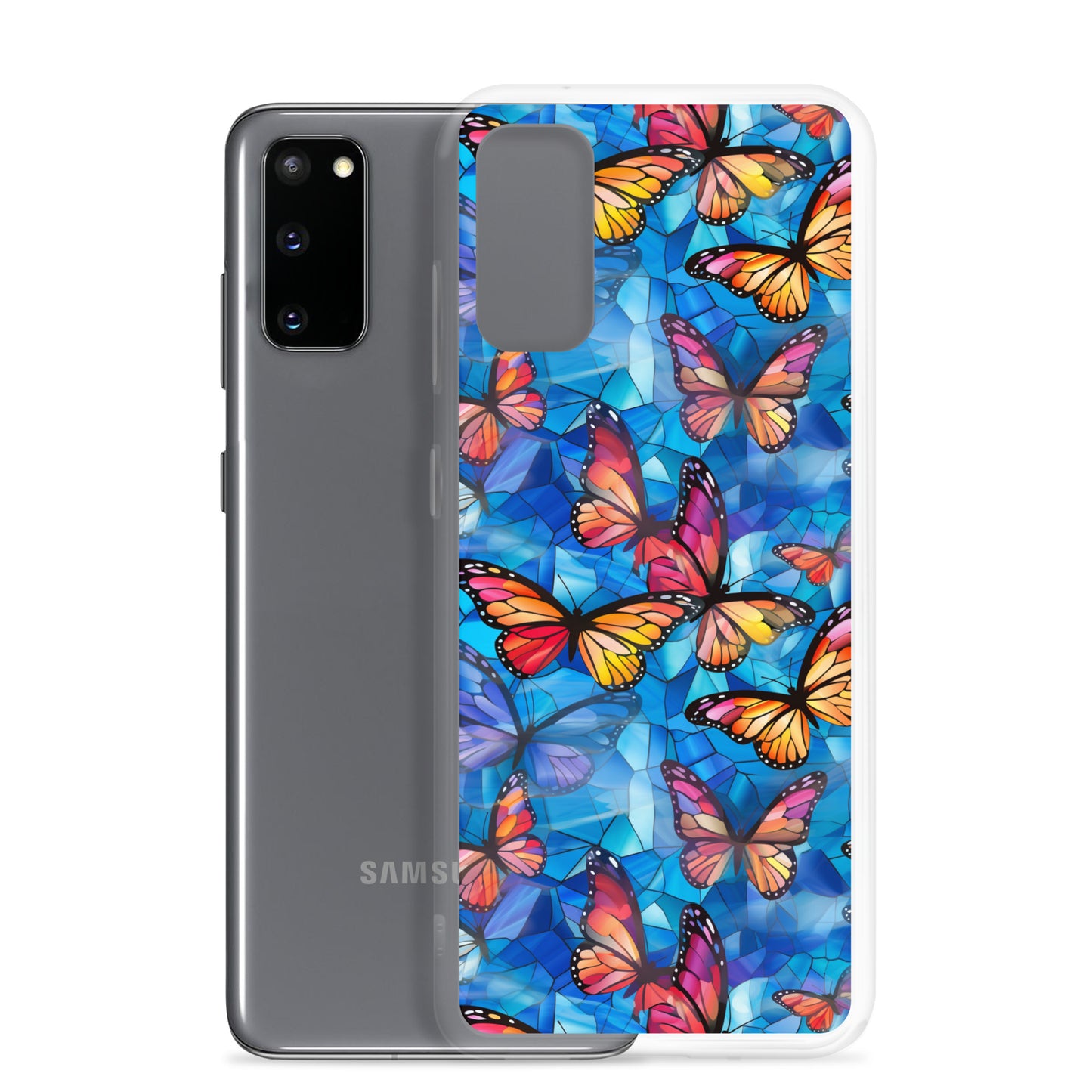 Samsung Case - Mosaic Monarchs