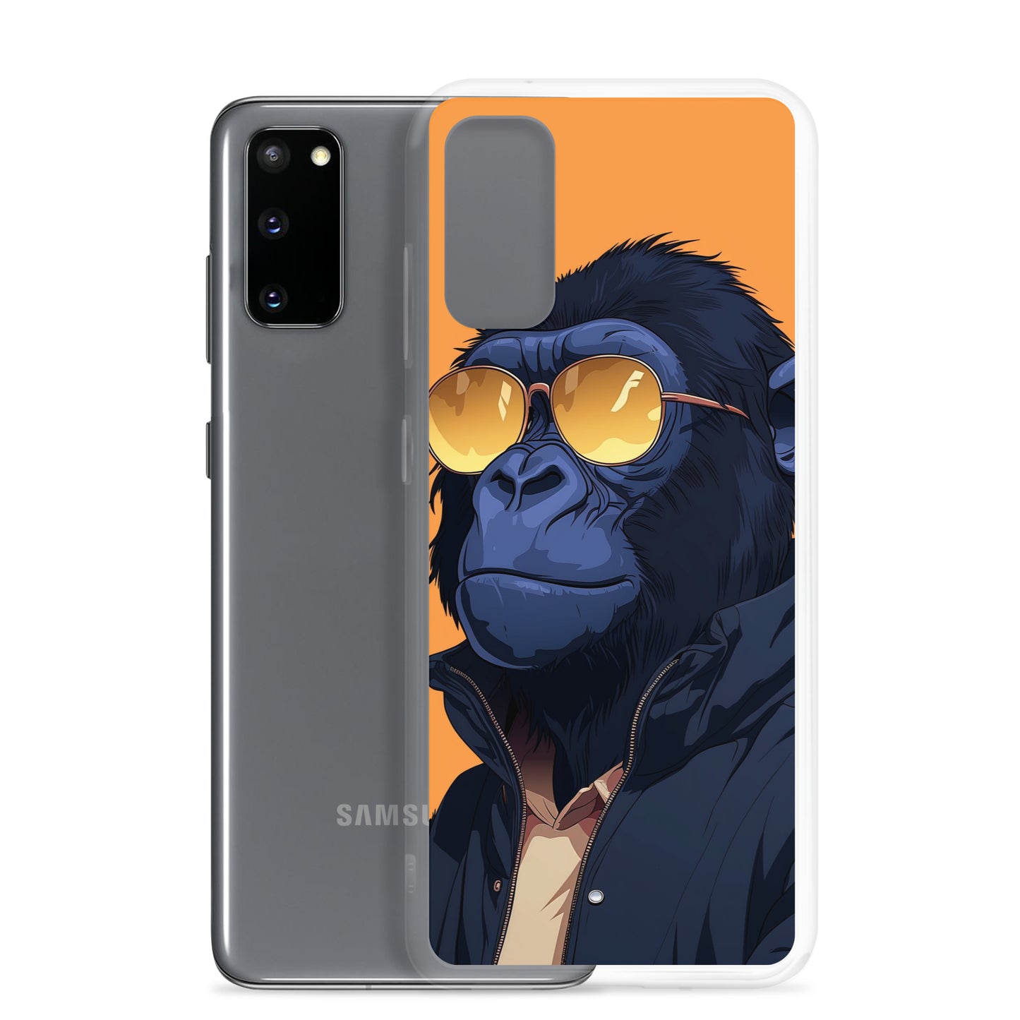 Samsung Case - Blue Gorilla