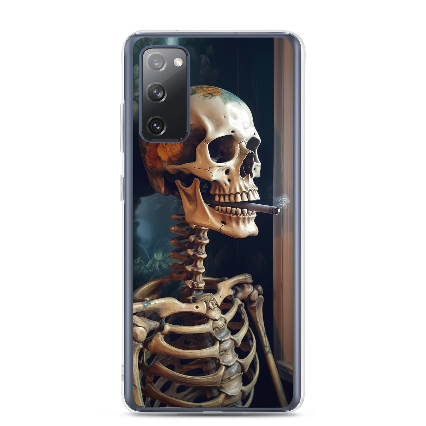 Samsung Case - Smoking Skeleton