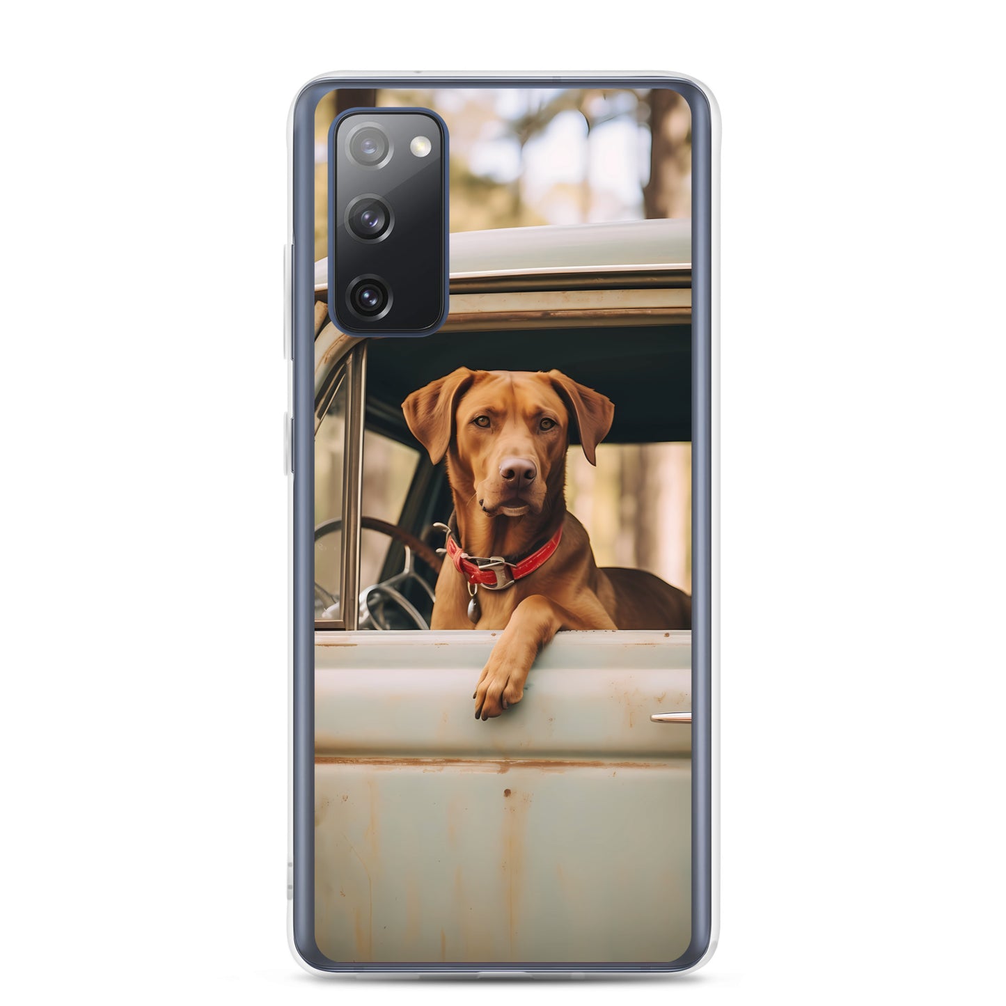 Samsung Case - Dog in a Truck