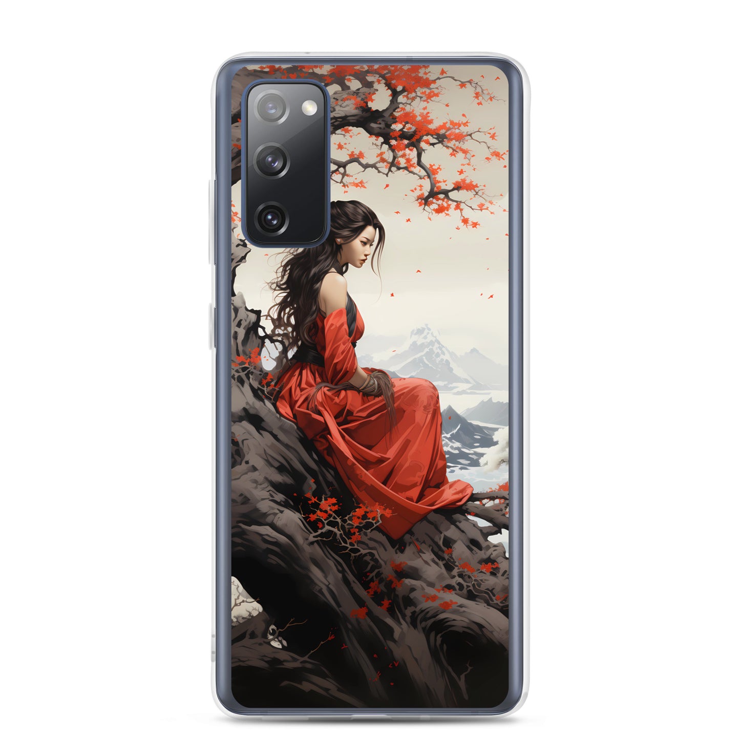 Samsung Case - Japanese Woman Under a Cherry Blossom Tree