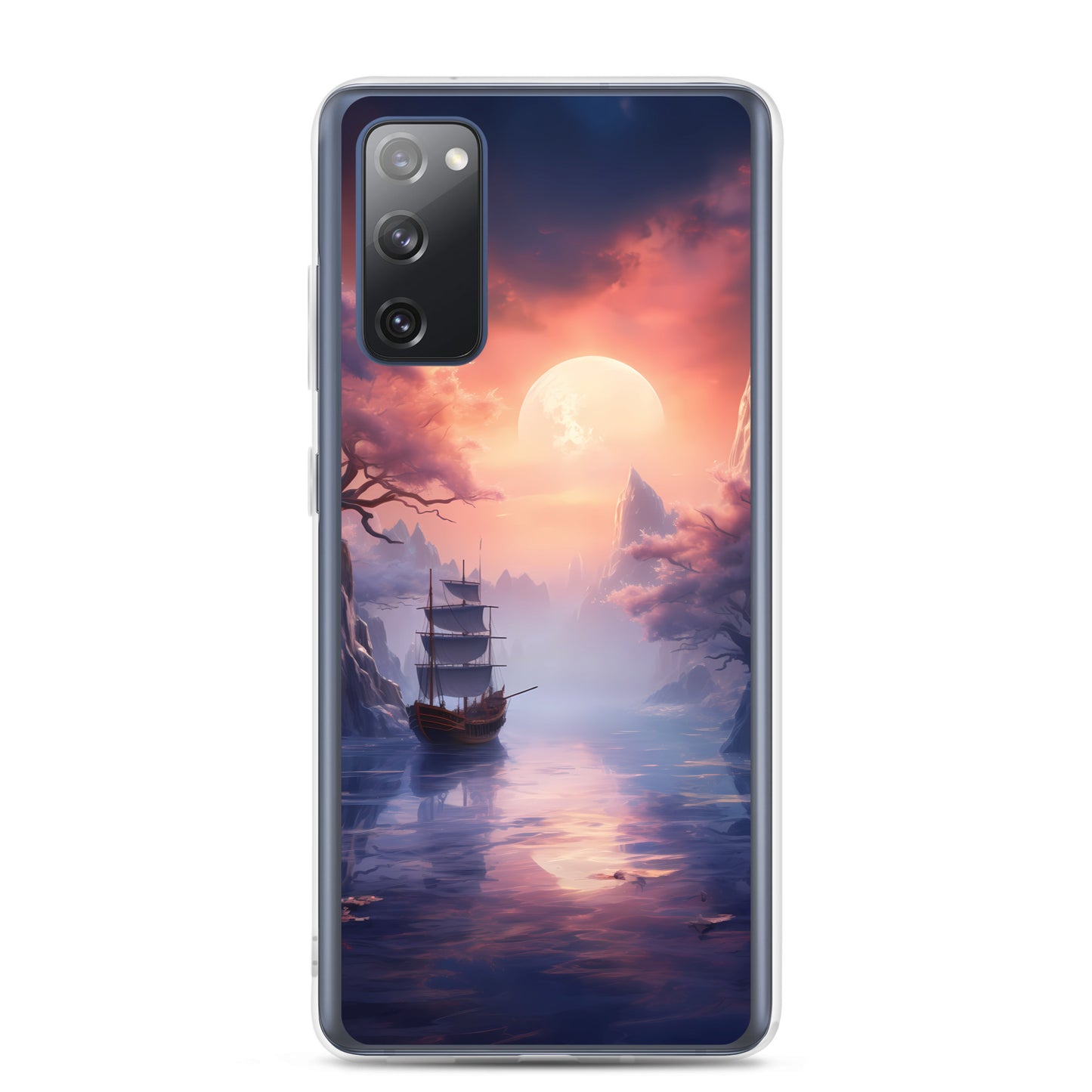 Samsung Case - Japanese Seascape Moonrise