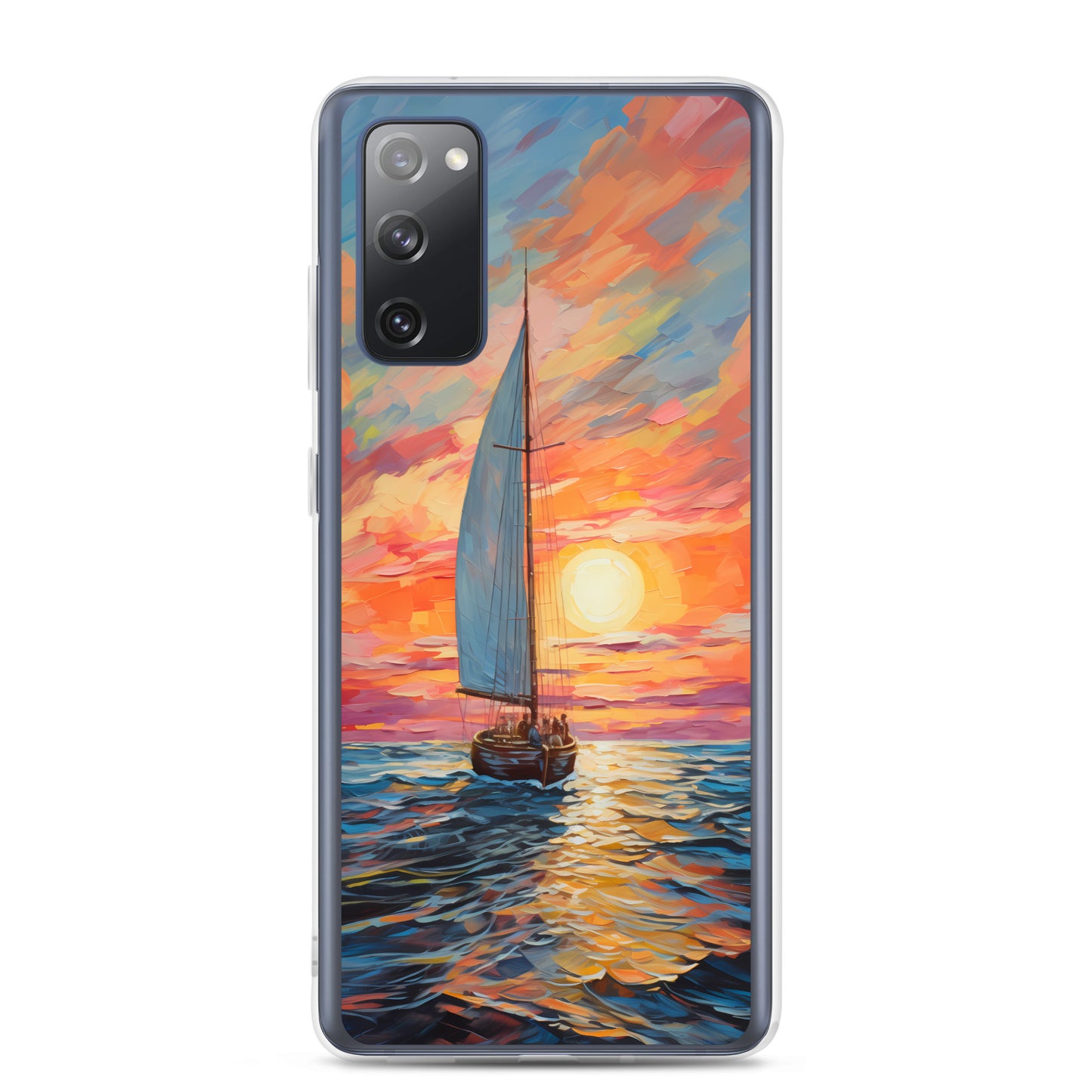 Samsung Case - Luminous Sailboat