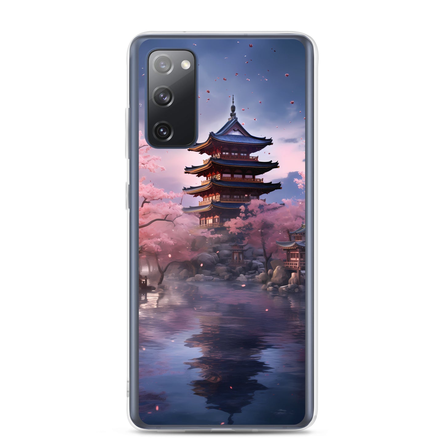 Samsung Case - Ancient Kyoto with Cherry Blossoms