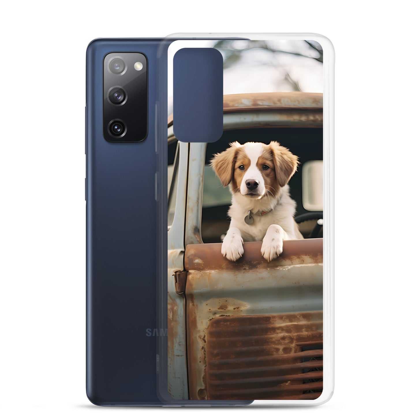 Samsung Case - Dog in a Truck