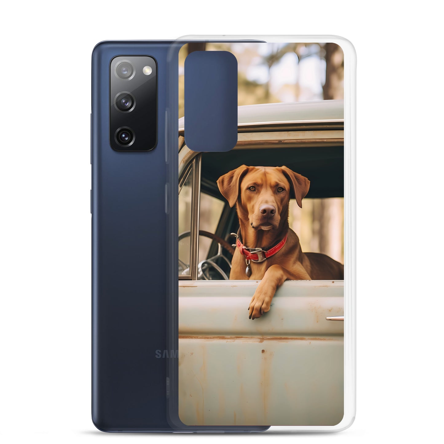 Samsung Case - Dog in a Truck