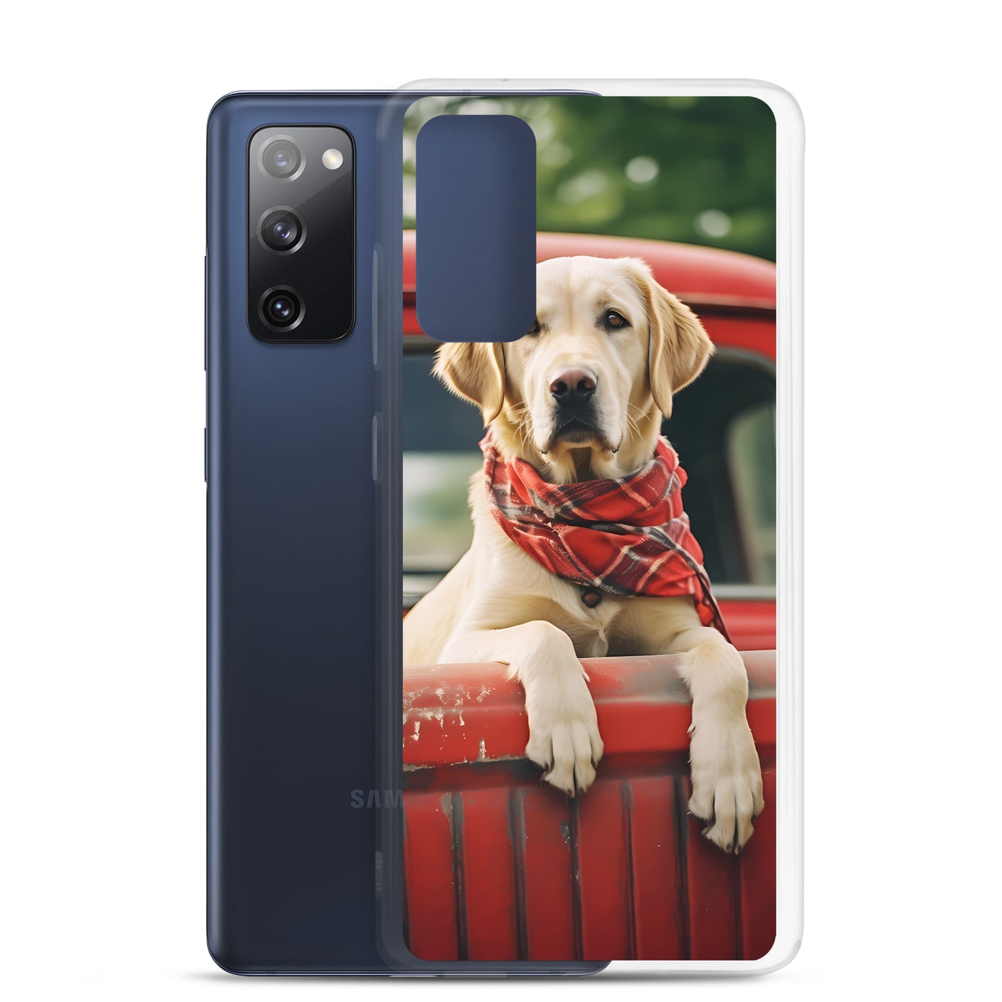 Samsung Case - Dog in a Truck