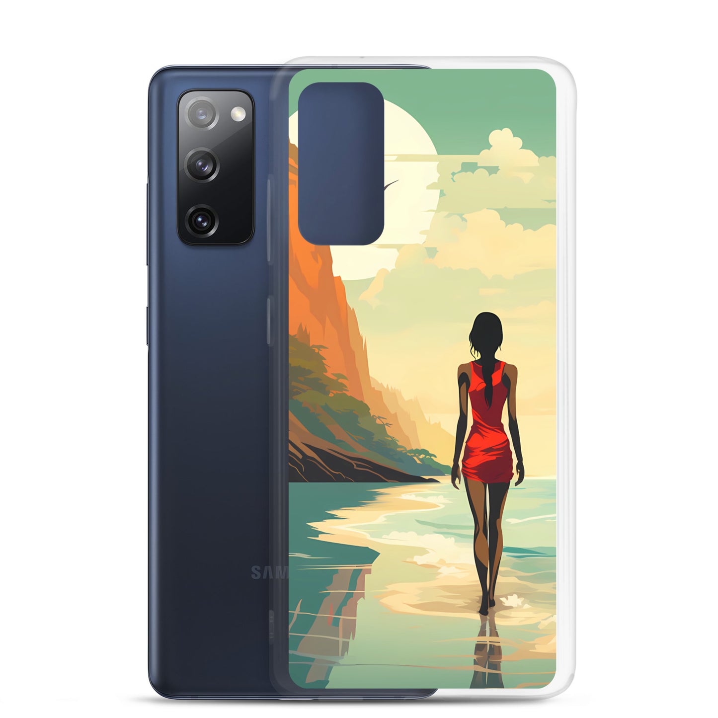 Samsung Case - Minimalist Beach Beauty