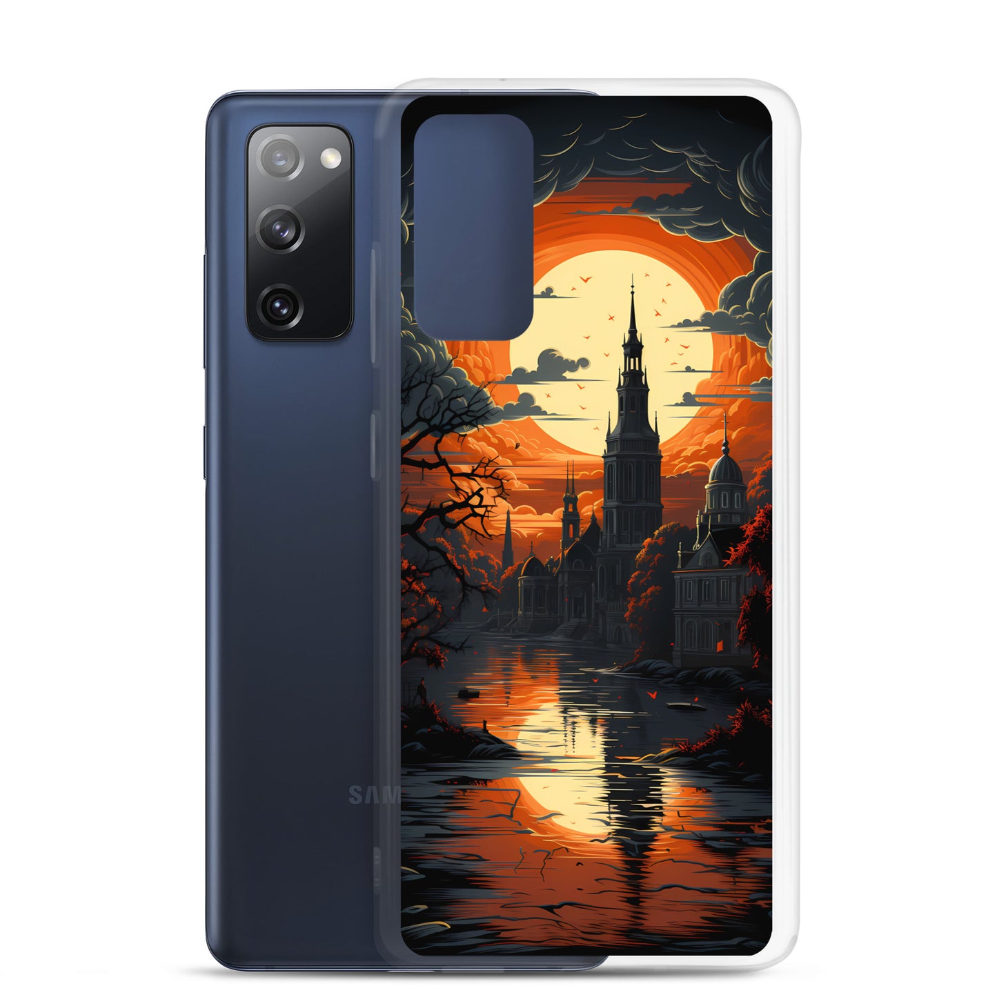 Samsung Case - Dark Amsterdam in Amber