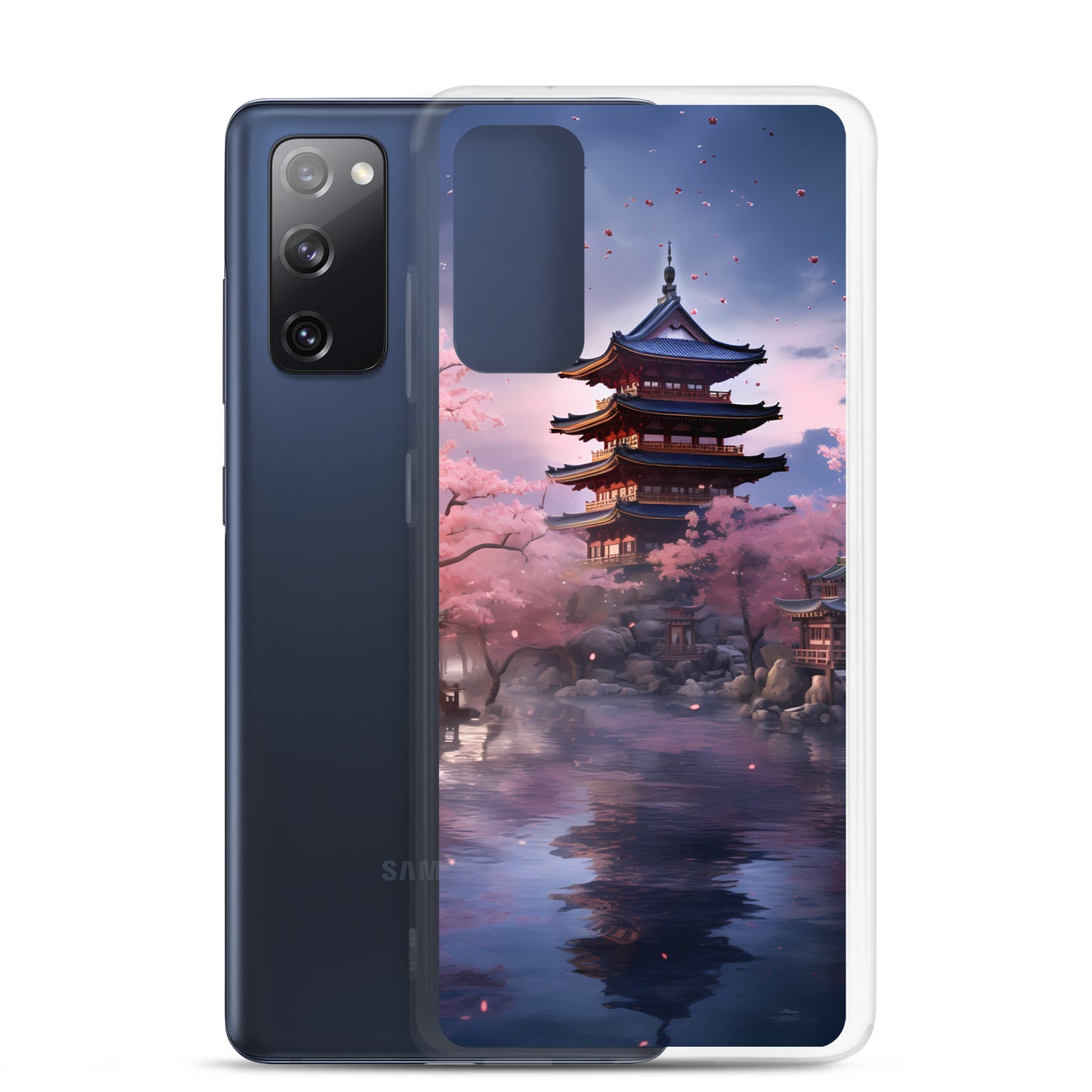 Samsung Case - Ancient Kyoto with Cherry Blossoms