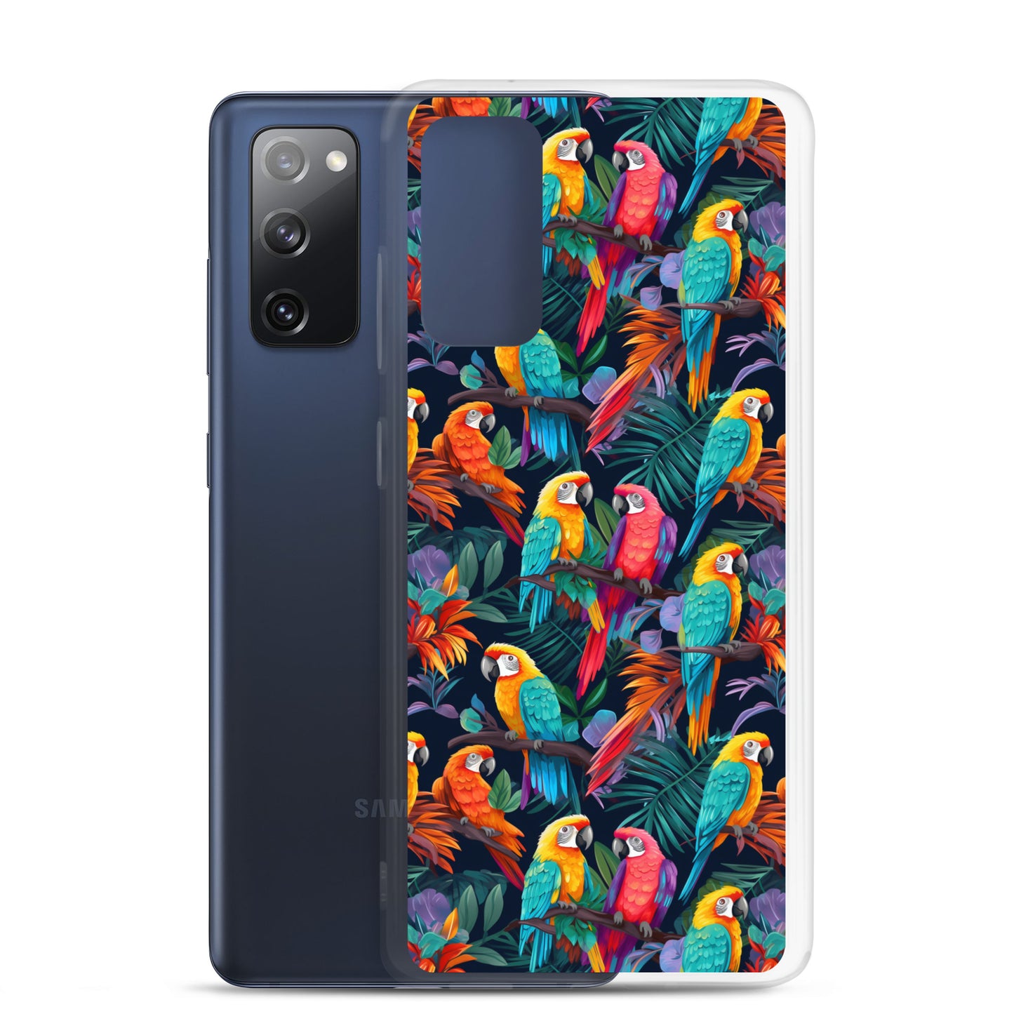 Samsung Case - Colorful Parrots