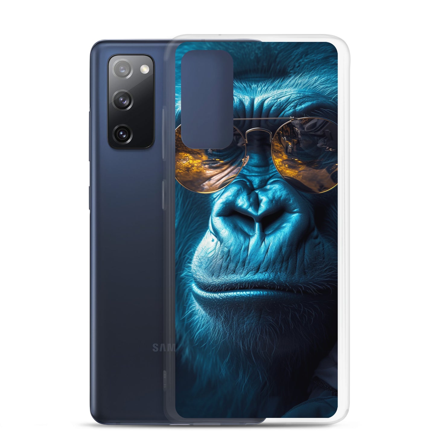 Samsung Case - Blue Gorilla
