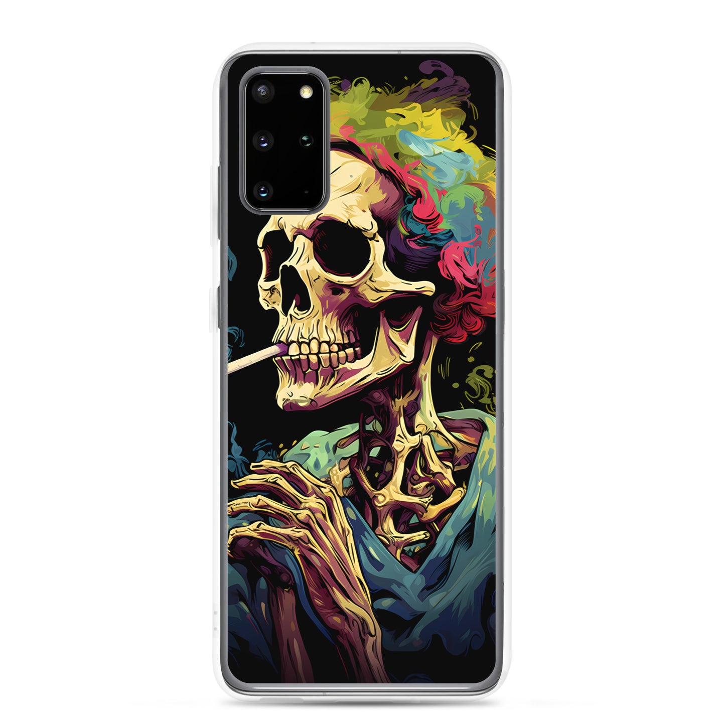 Samsung Case - Smoking Dead Skeleton