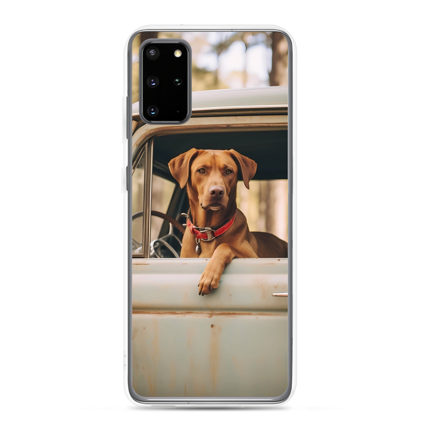 Samsung Case - Dog in a Truck