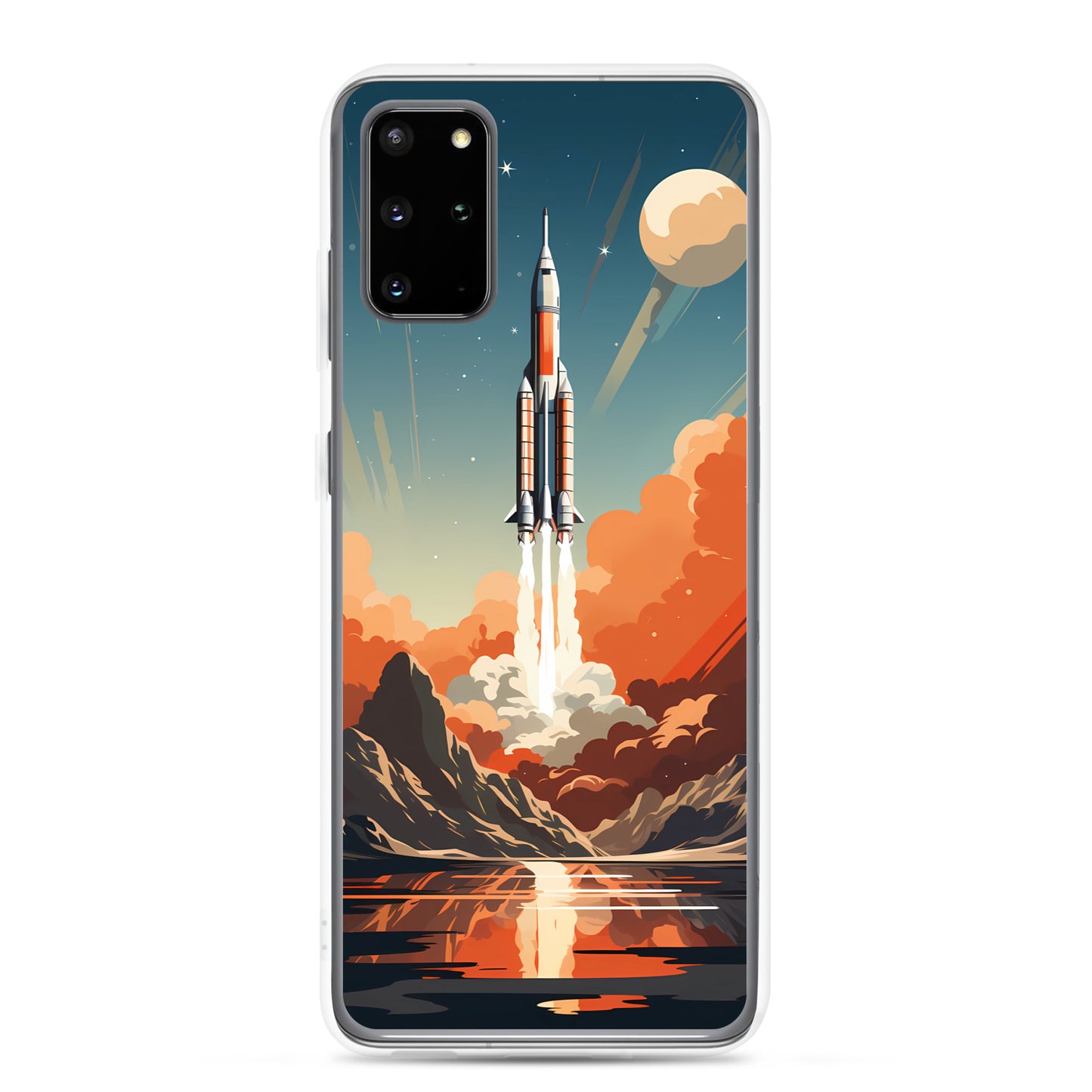 Samsung Case - Retro Rocket
