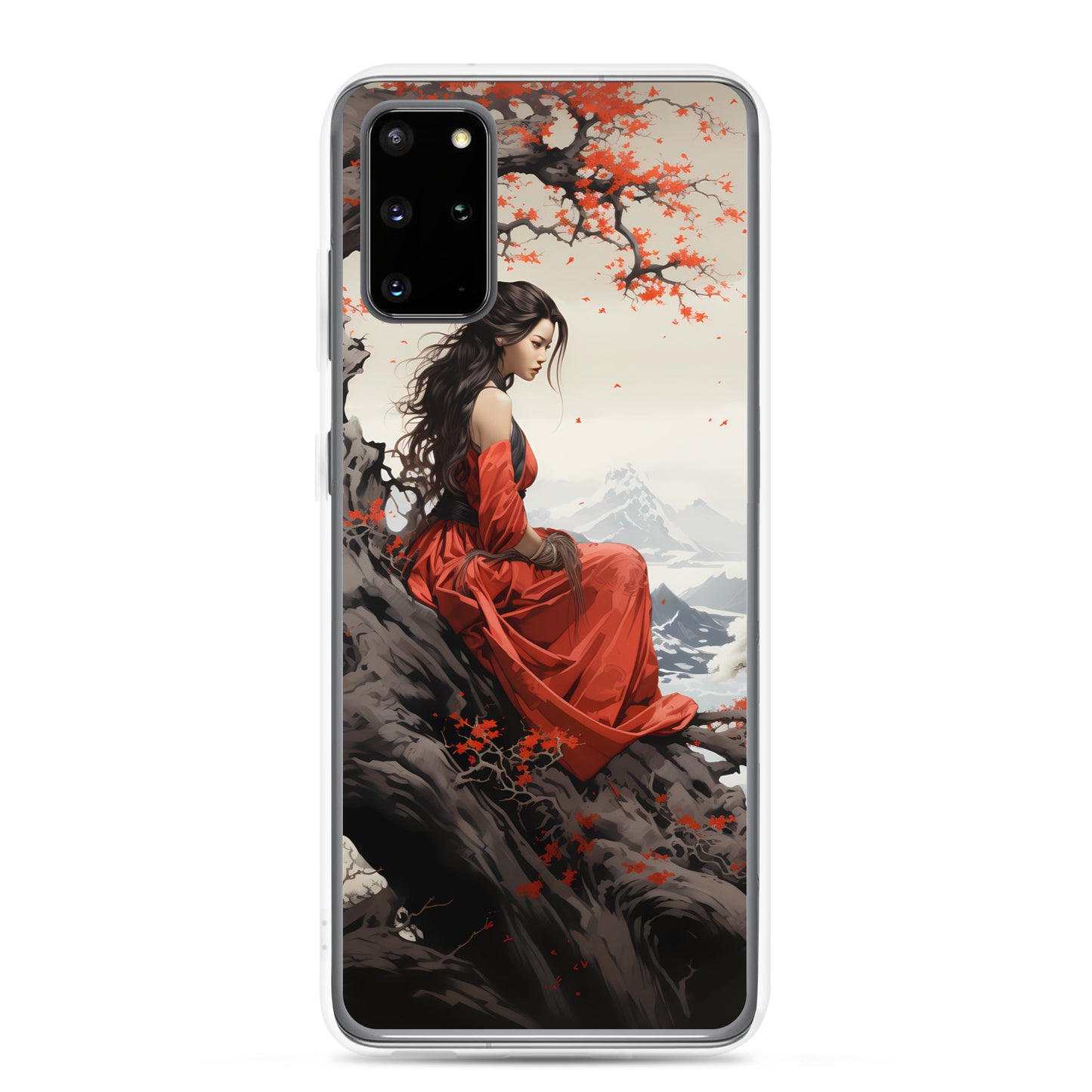 Samsung Case - Japanese Woman Under a Cherry Blossom Tree