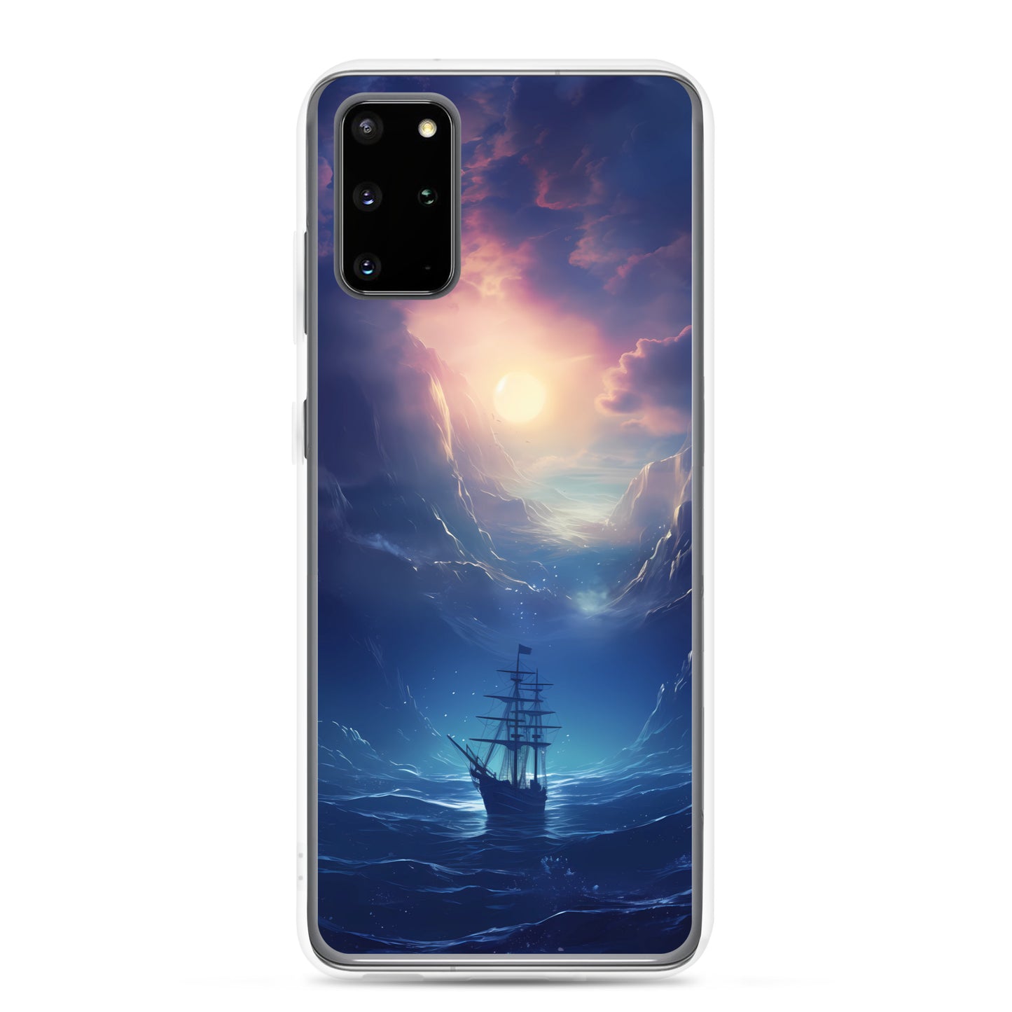 Samsung Case - Wooden Ship in Moonlight