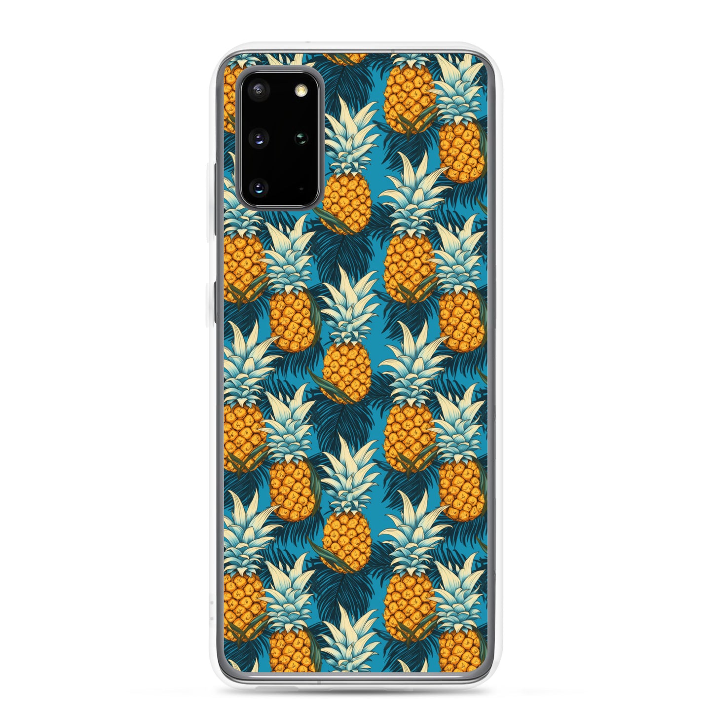 Samsung Case - Pineapple Pattern on Blue