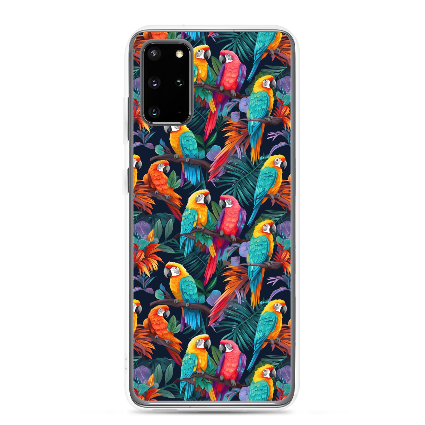 Samsung Case - Colorful Parrots