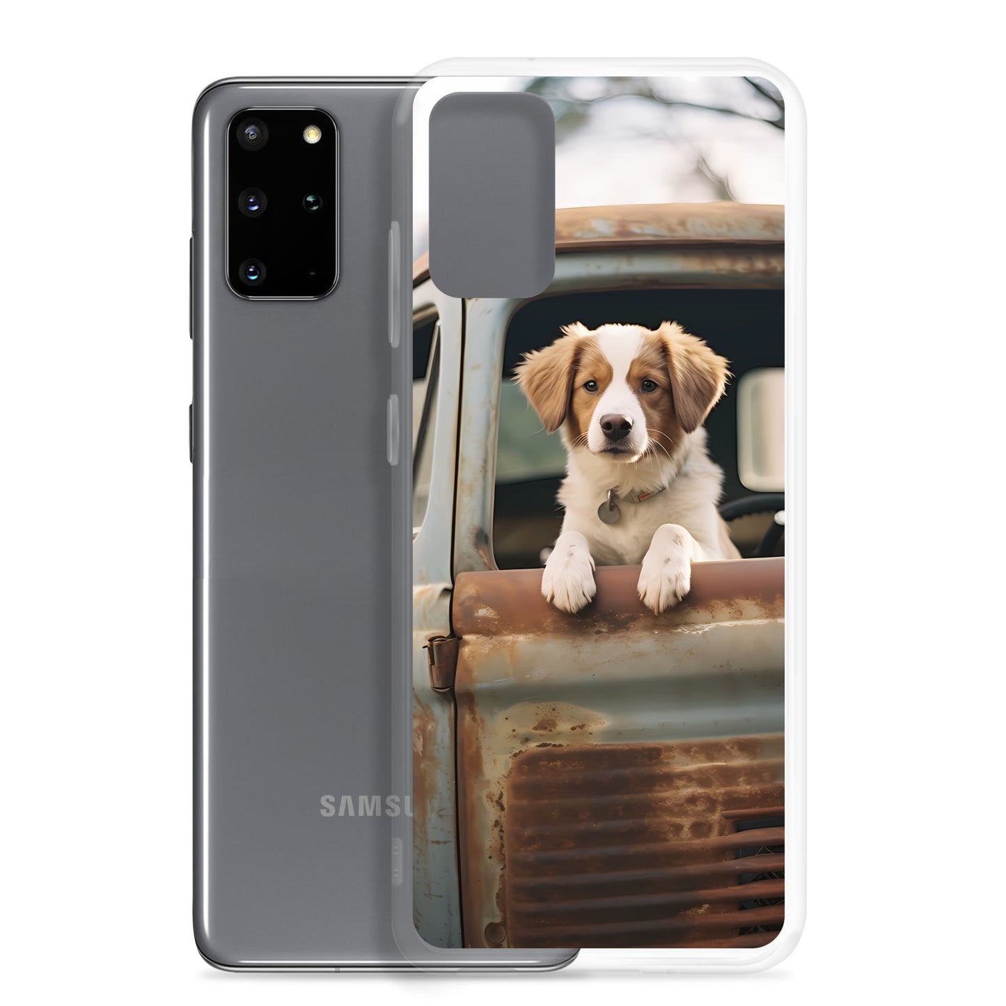 Samsung Case - Dog in a Truck