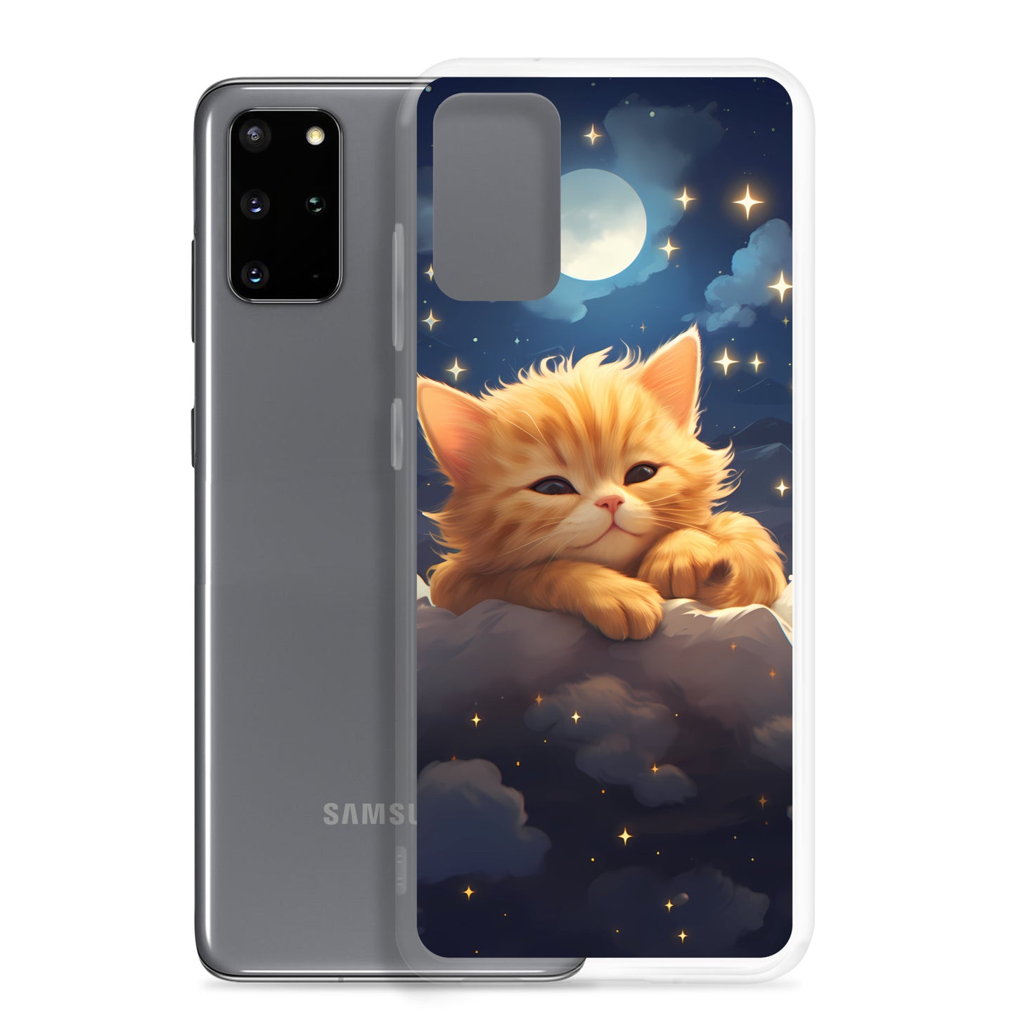 Samsung Case - Kitten on a Cloud