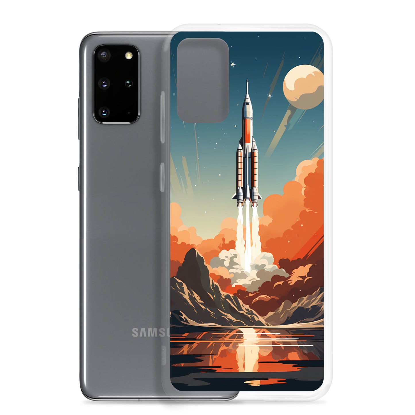 Samsung Case - Retro Rocket