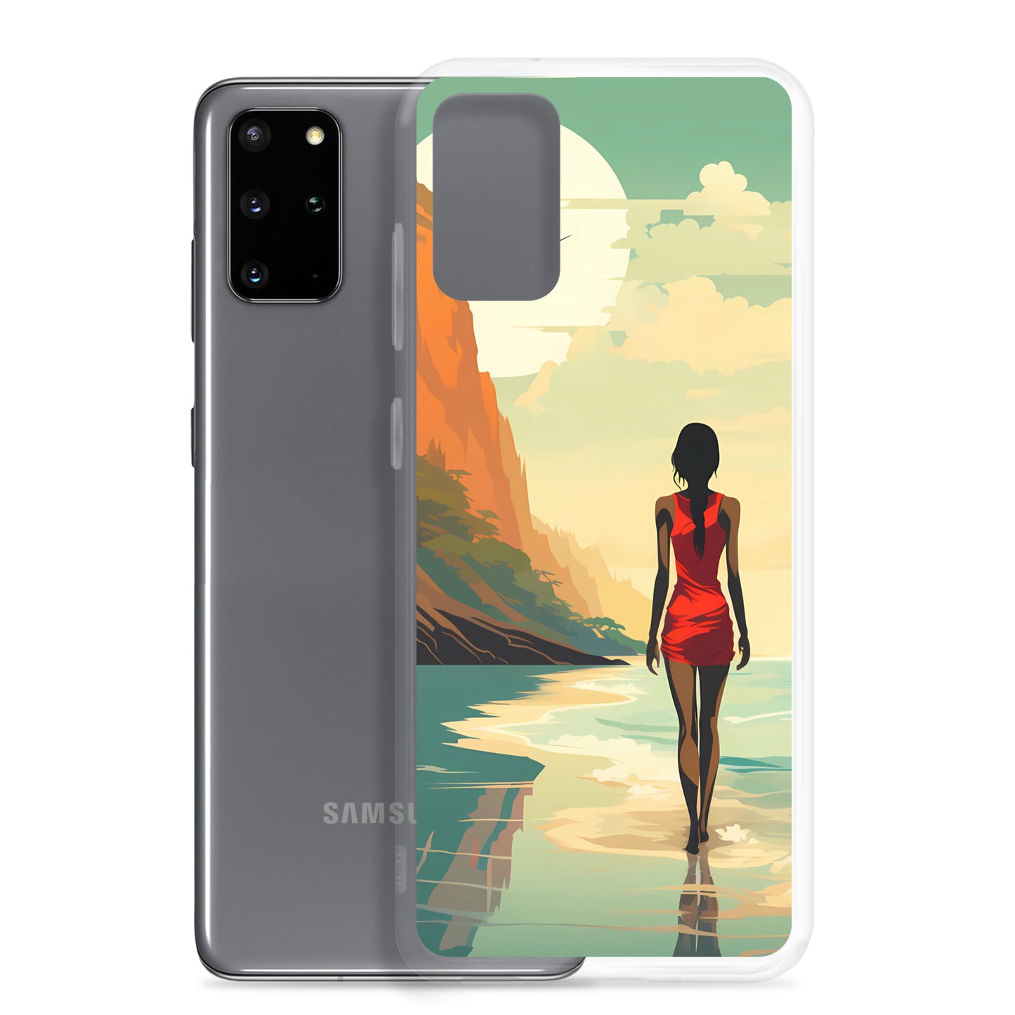 Samsung Case - Minimalist Beach Beauty