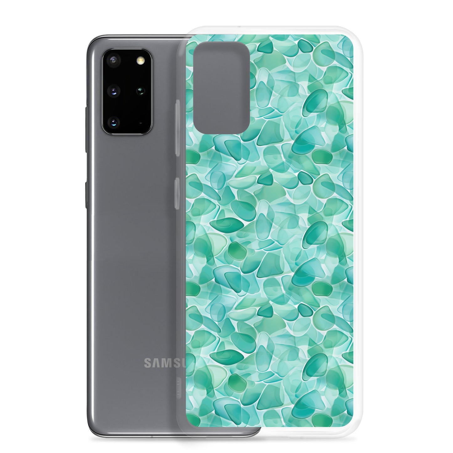 Samsung Case - Aqua Sea Glass