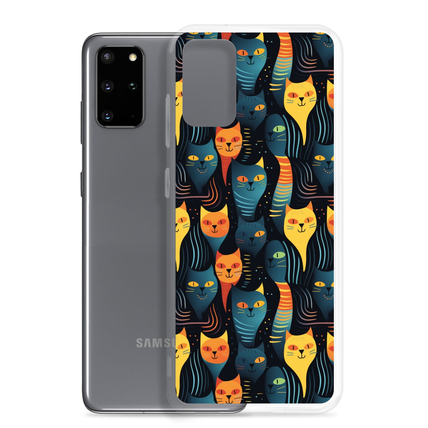 Samsung Case - Abstract Cats