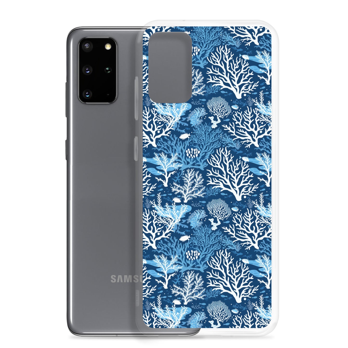 Samsung Case - Blue Coral
