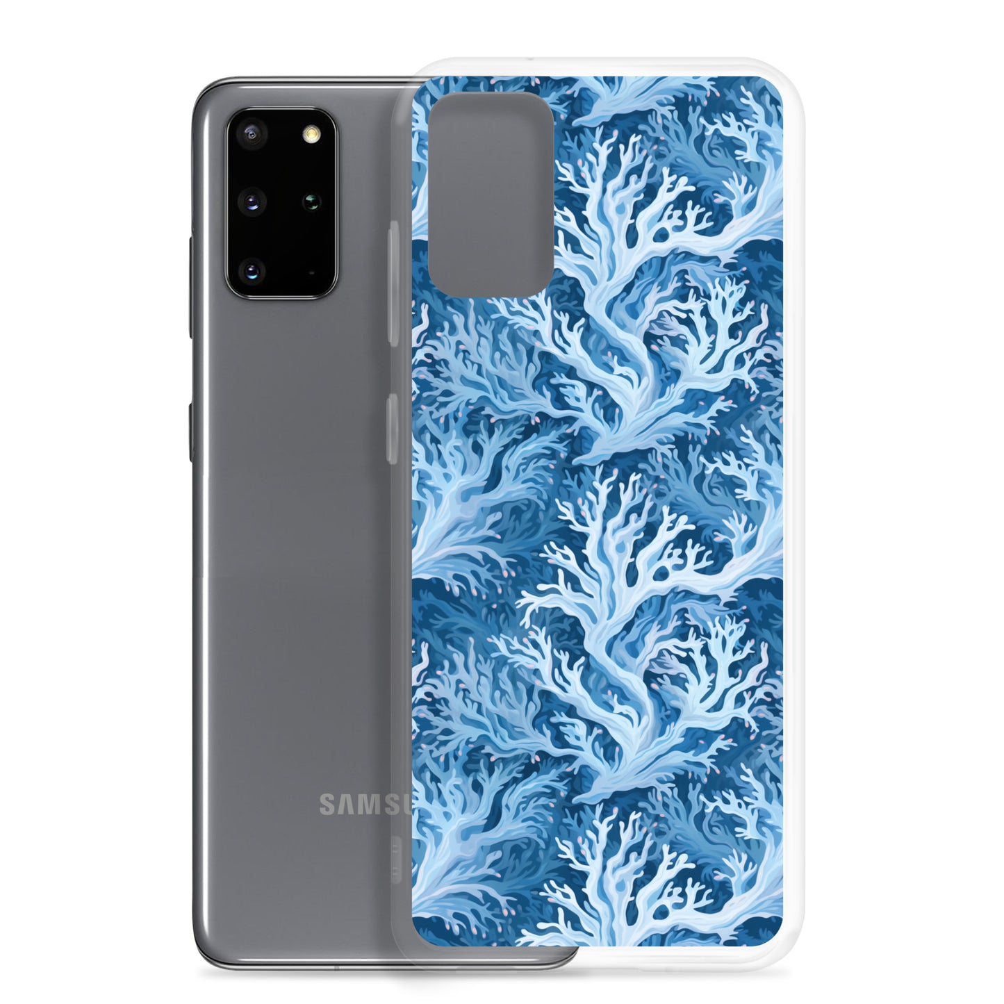 Samsung Case - Blue Coral