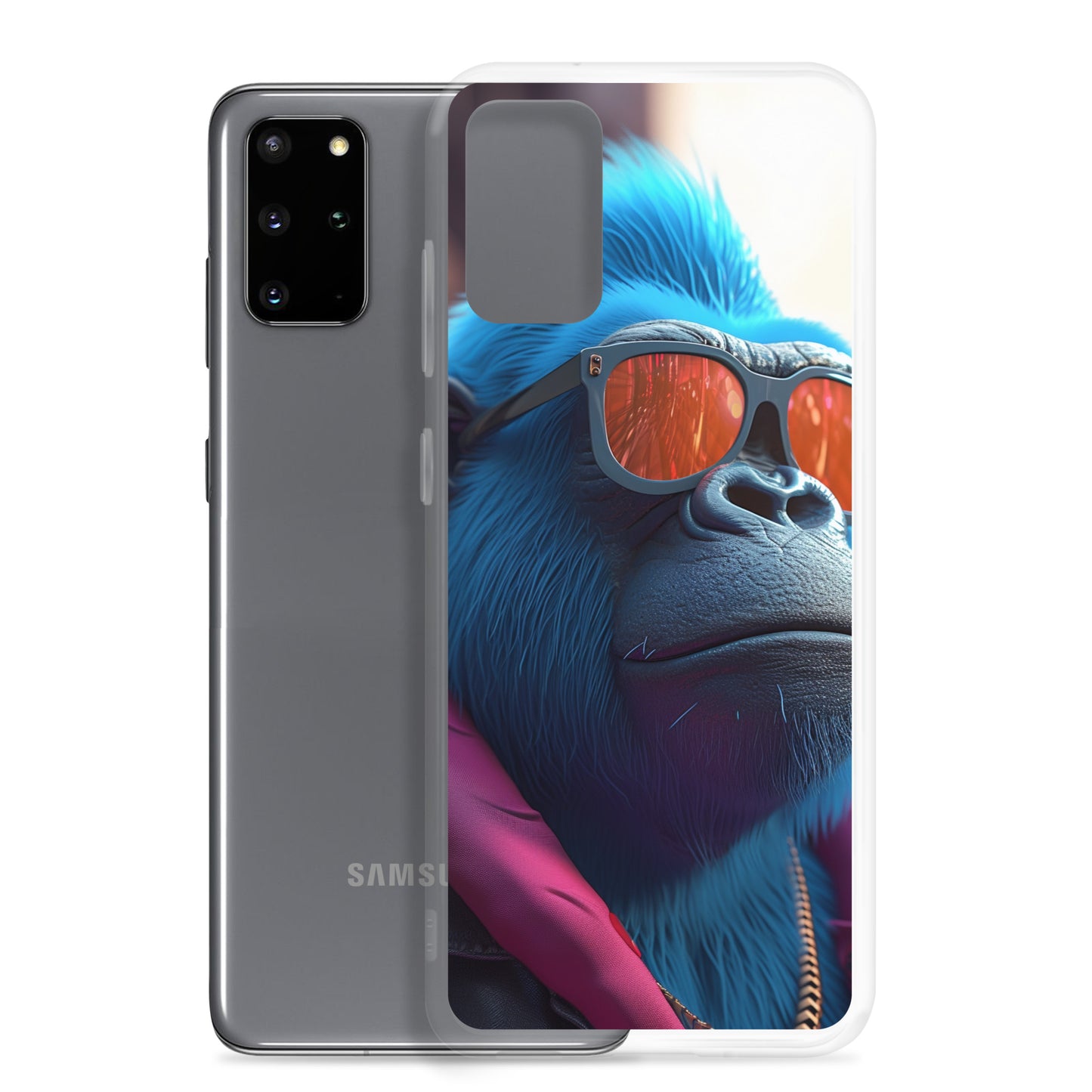 Samsung Case - Blue Gorilla