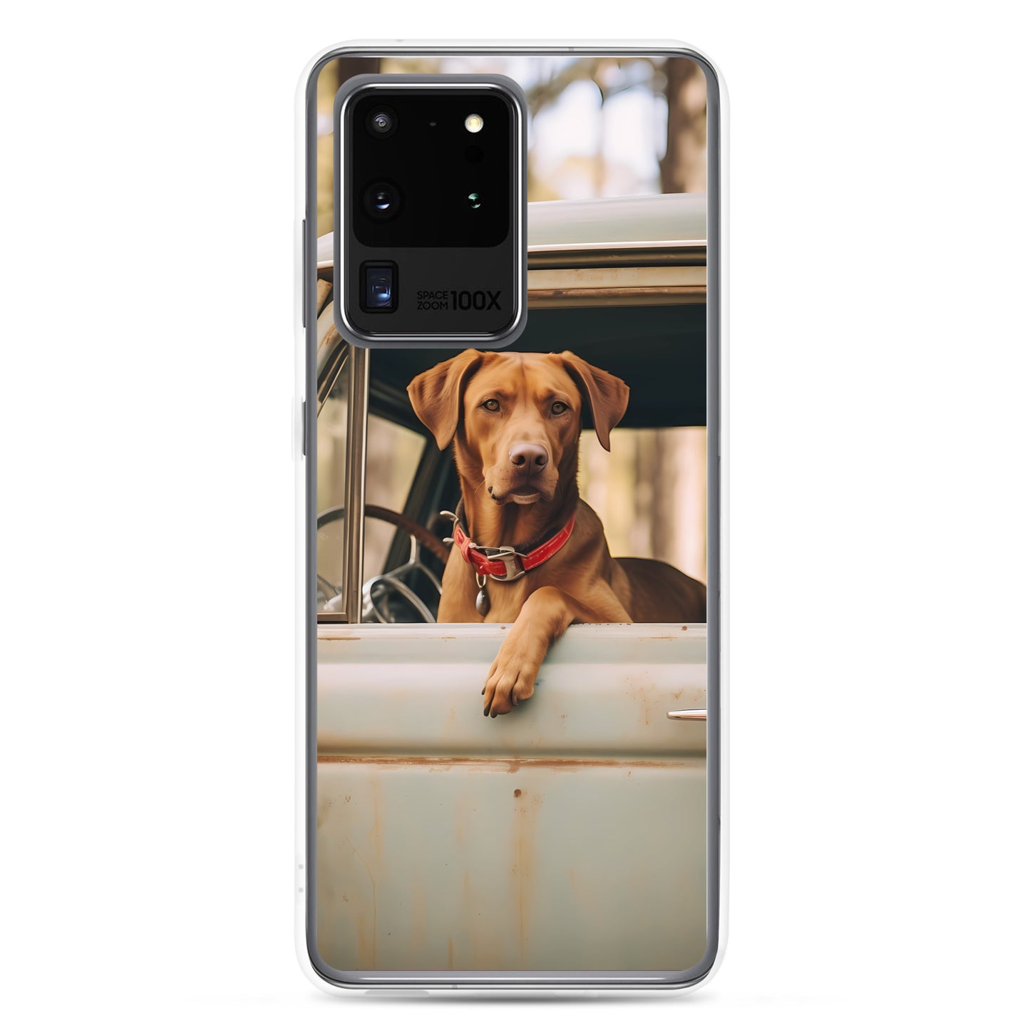 Samsung Case - Dog in a Truck
