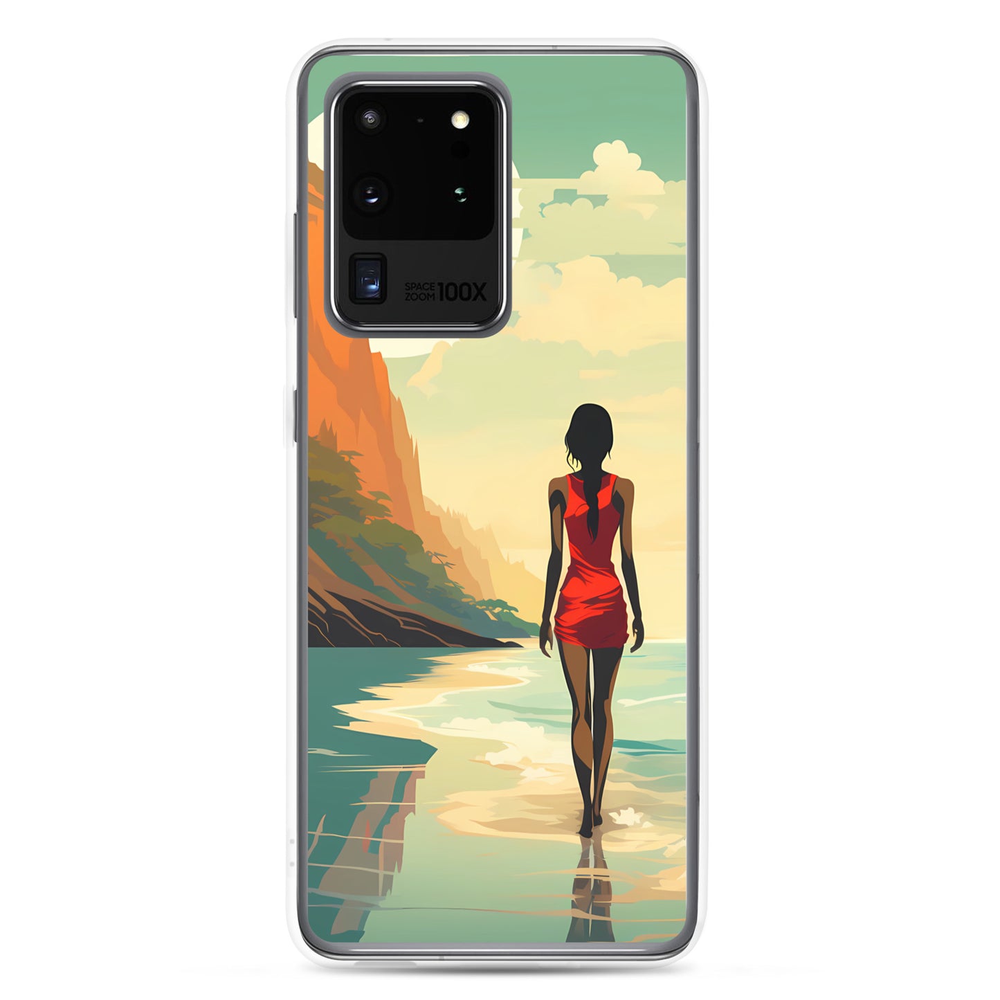 Samsung Case - Minimalist Beach Beauty