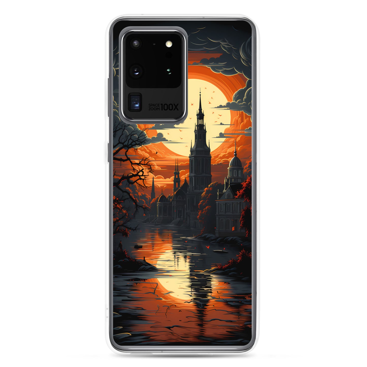 Samsung Case - Dark Amsterdam in Amber