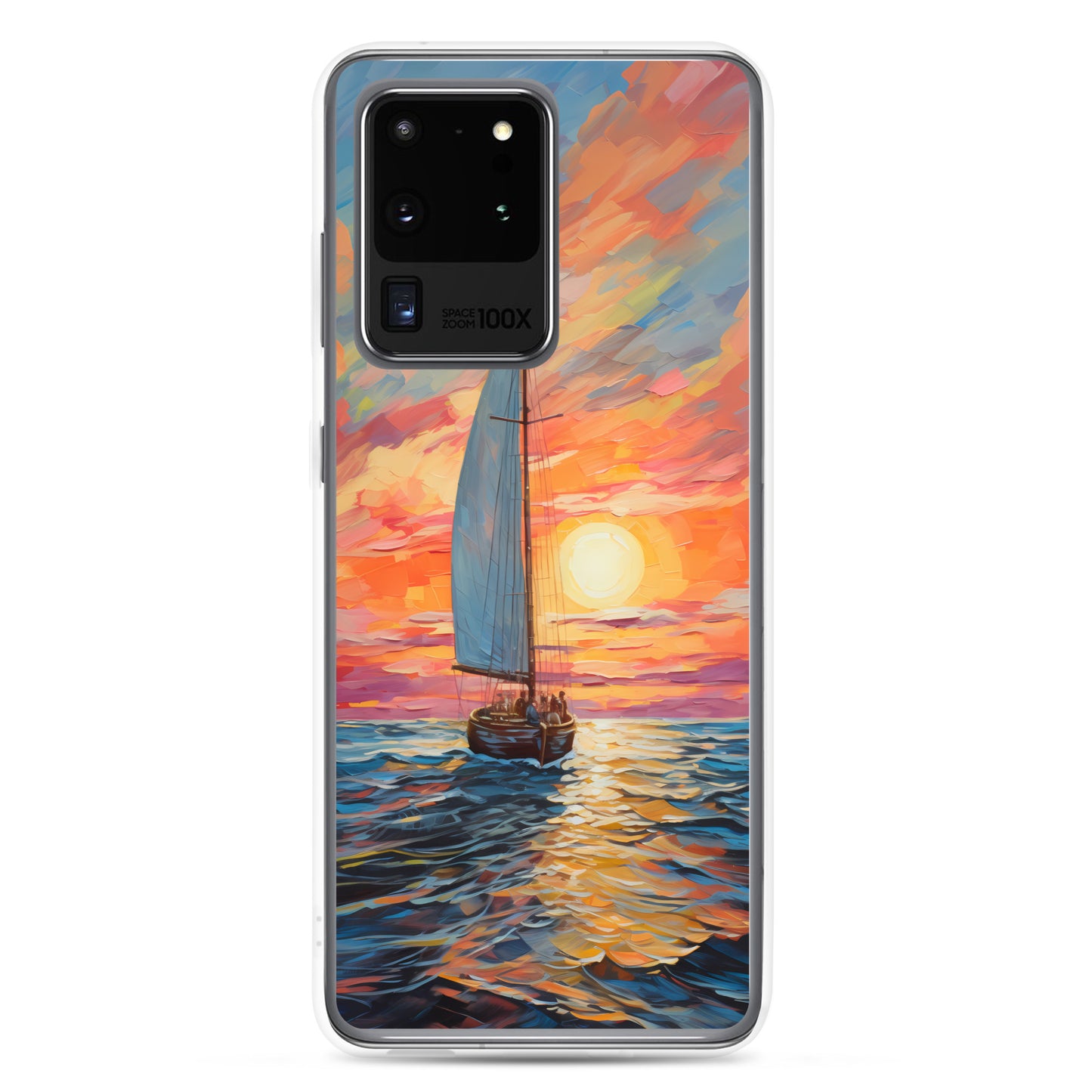 Samsung Case - Luminous Sailboat