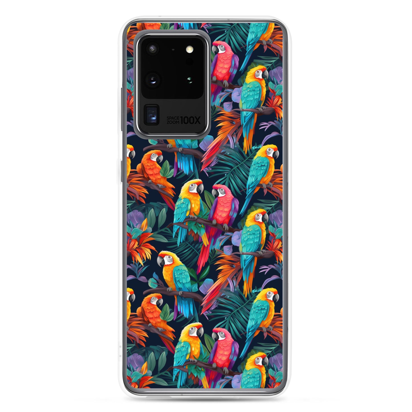 Samsung Case - Colorful Parrots