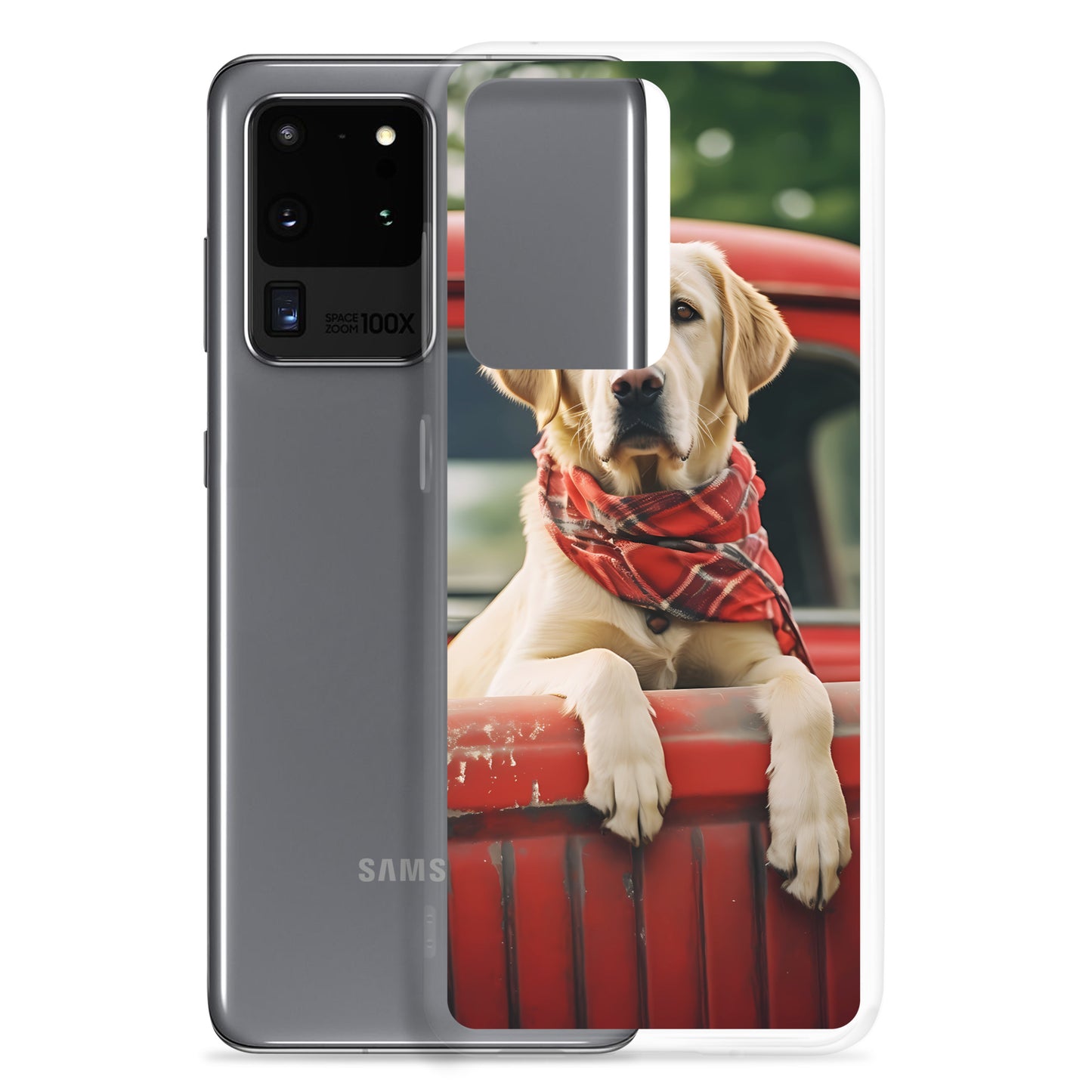 Samsung Case - Dog in a Truck