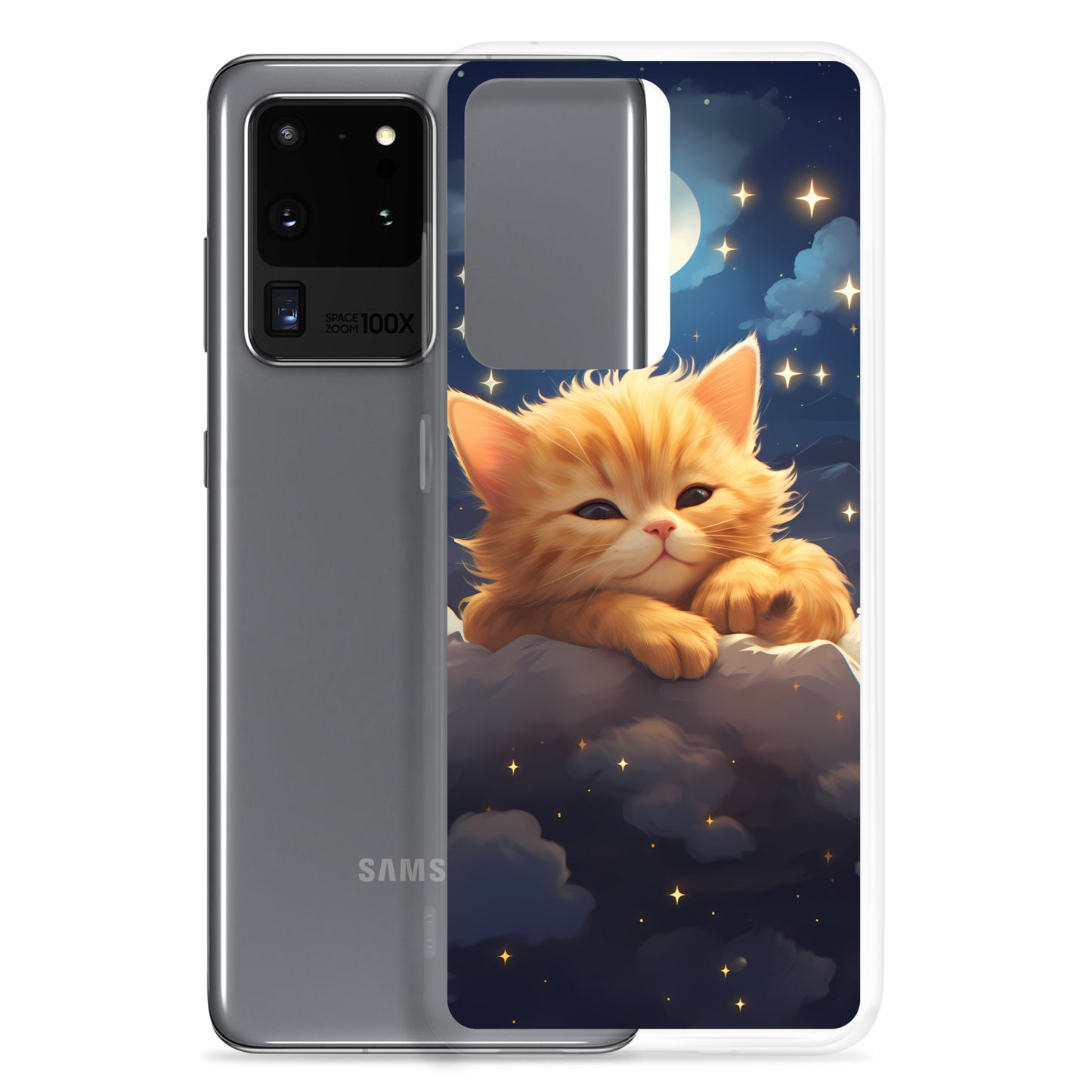 Samsung Case - Kitten on a Cloud