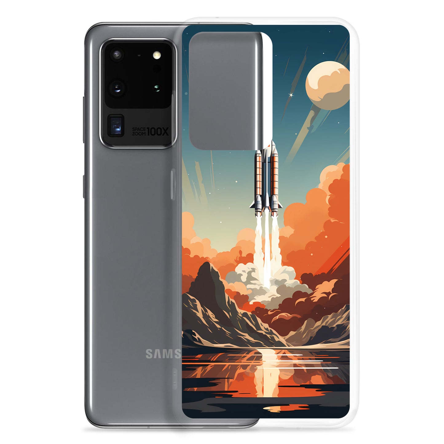 Samsung Case - Retro Rocket