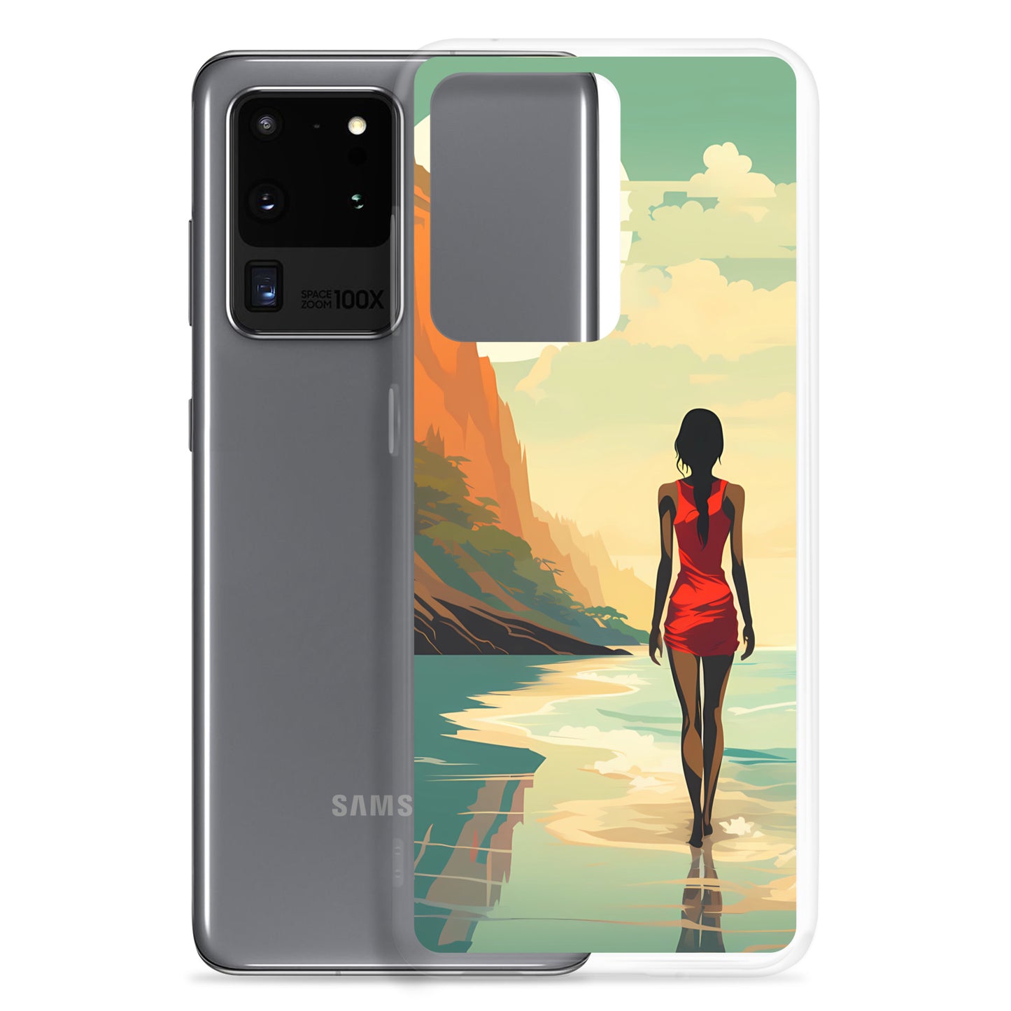 Samsung Case - Minimalist Beach Beauty