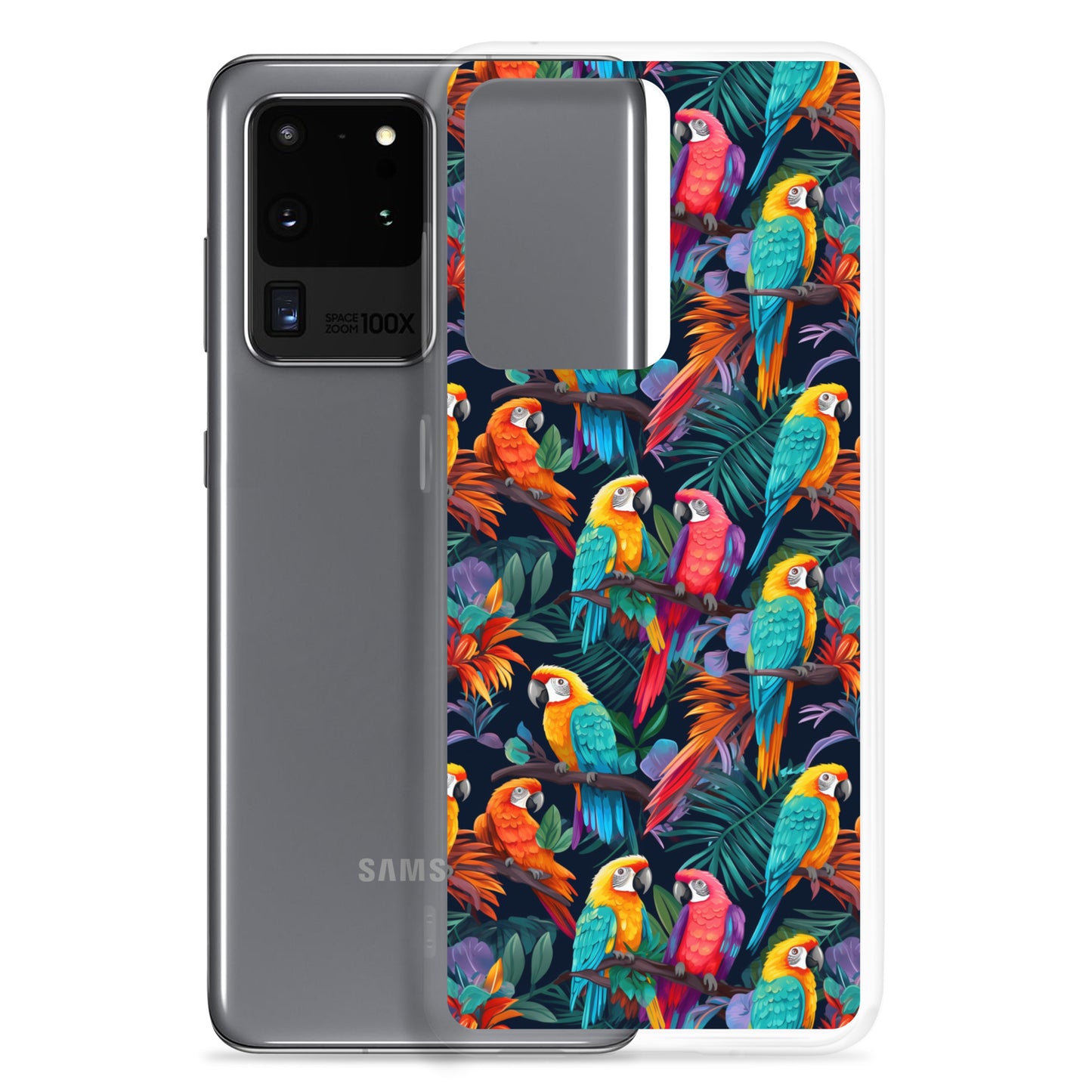 Samsung Case - Colorful Parrots