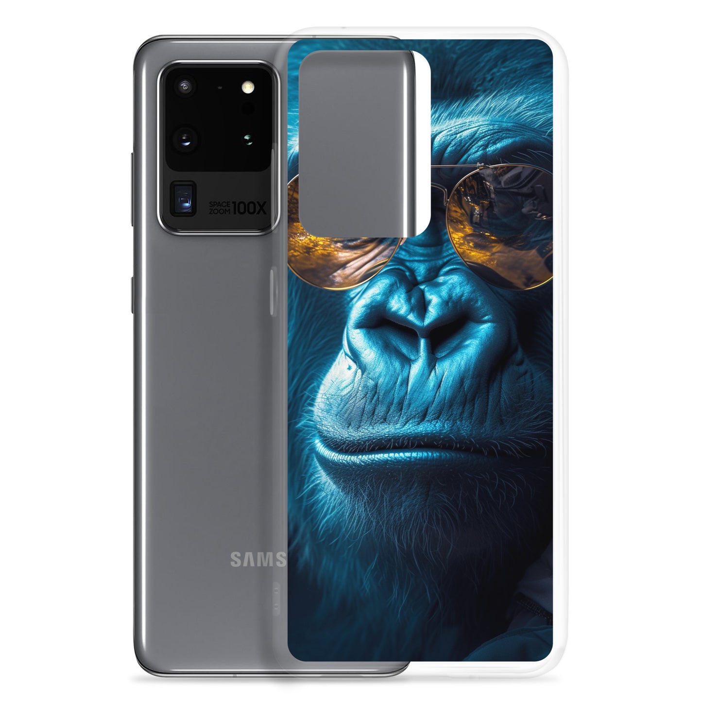 Samsung Case - Blue Gorilla
