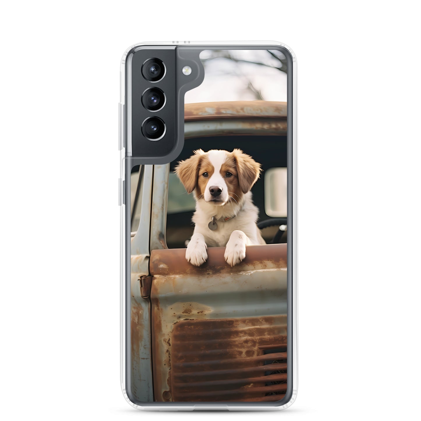 Samsung Case - Dog in a Truck