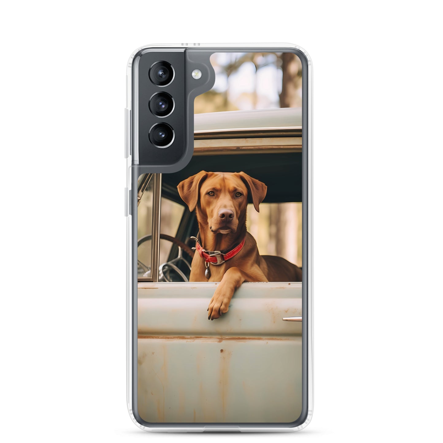 Samsung Case - Dog in a Truck
