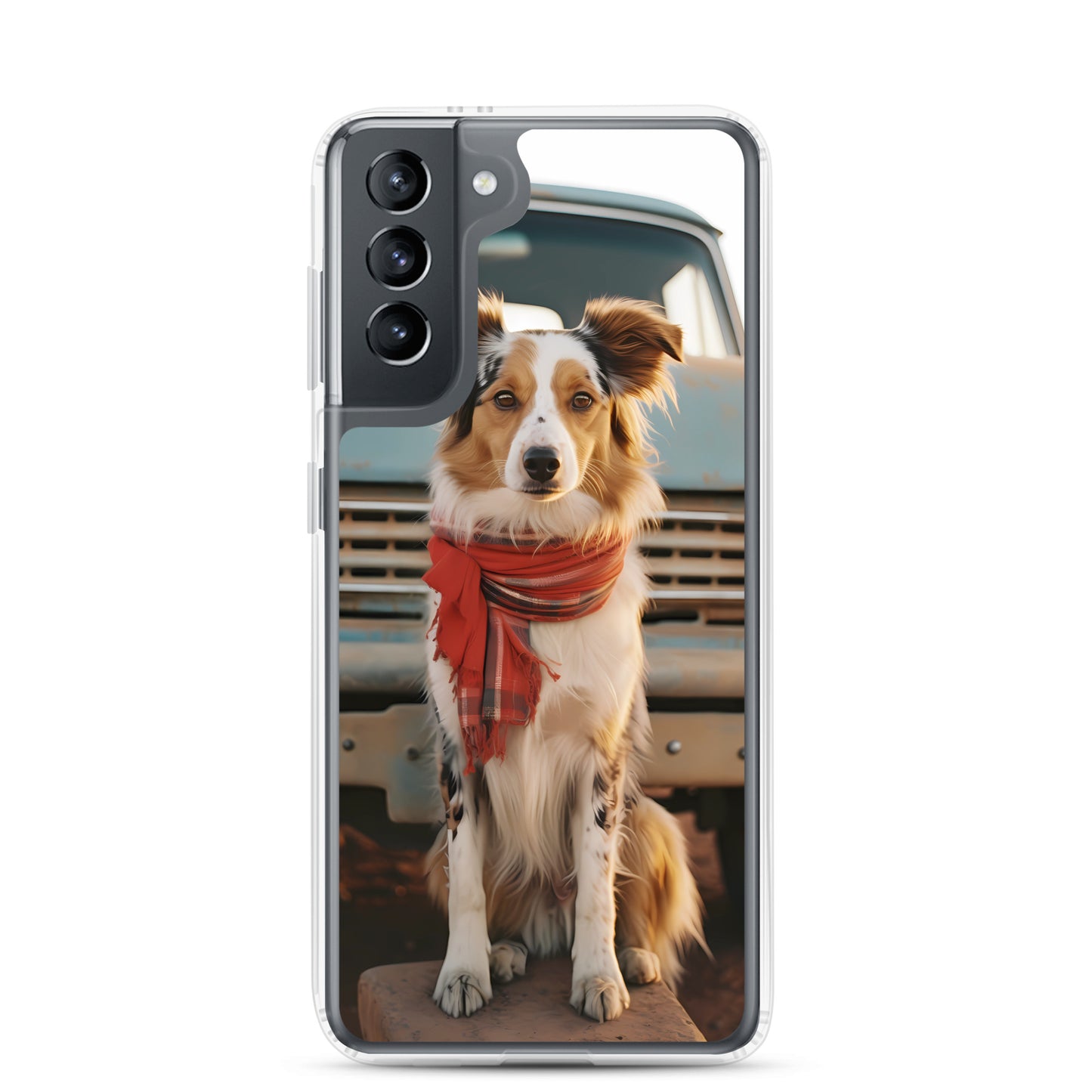 Samsung Case - Dog in a Truck